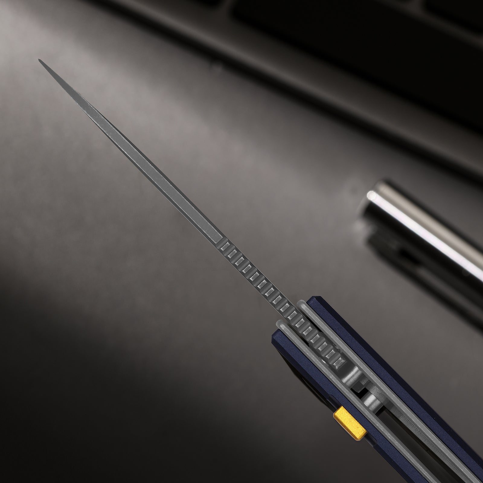 Little Ringbo | Kizer Button Liner Lock™ | Aluminum | AEB-L Satin | KizerV™ 3708A1