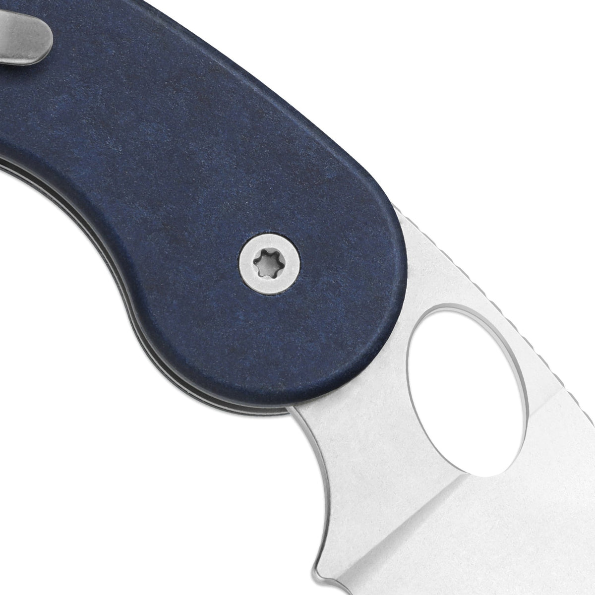 Microbe TSJ AirTi | KStop™ Slip joint | Richlite | 14C28N + Stonewashed | KizerV™ 2742TSJA2