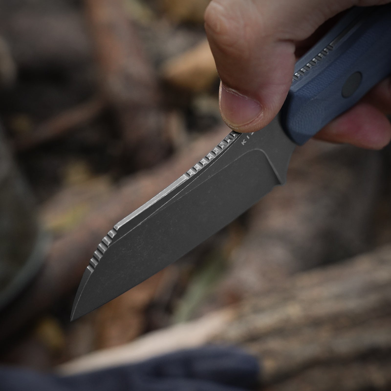 Bulldog Fix | One-Piece G10 Handle | 14c28n | Fixed Blade | KizerV™ 1116A3