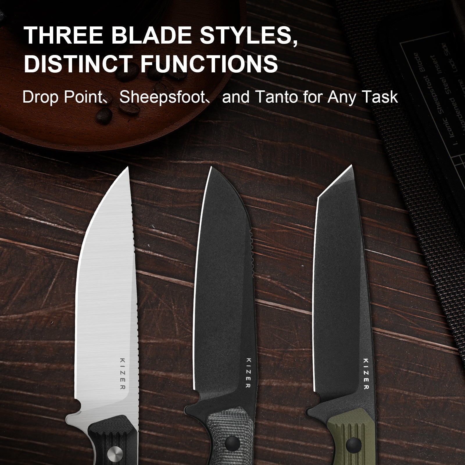 Begleiter® Fix | AEB-L+Hollow Grind | G10 | Hollow Grind | KizerV™ 1045MT2