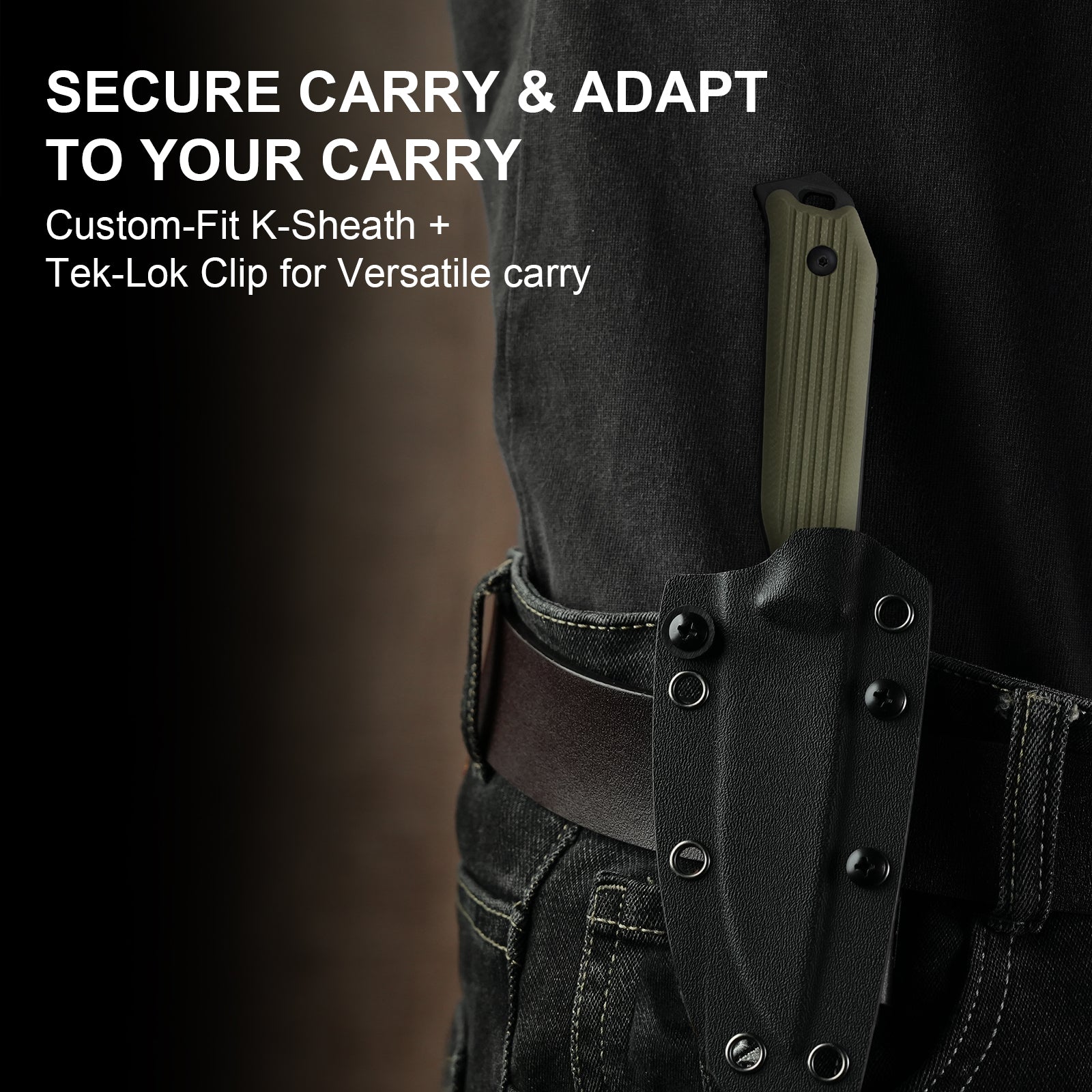 Begleiter® Fix | AEB-L+Hollow Grind | G10 | Hollow Grind | KizerV™ 1045MT2