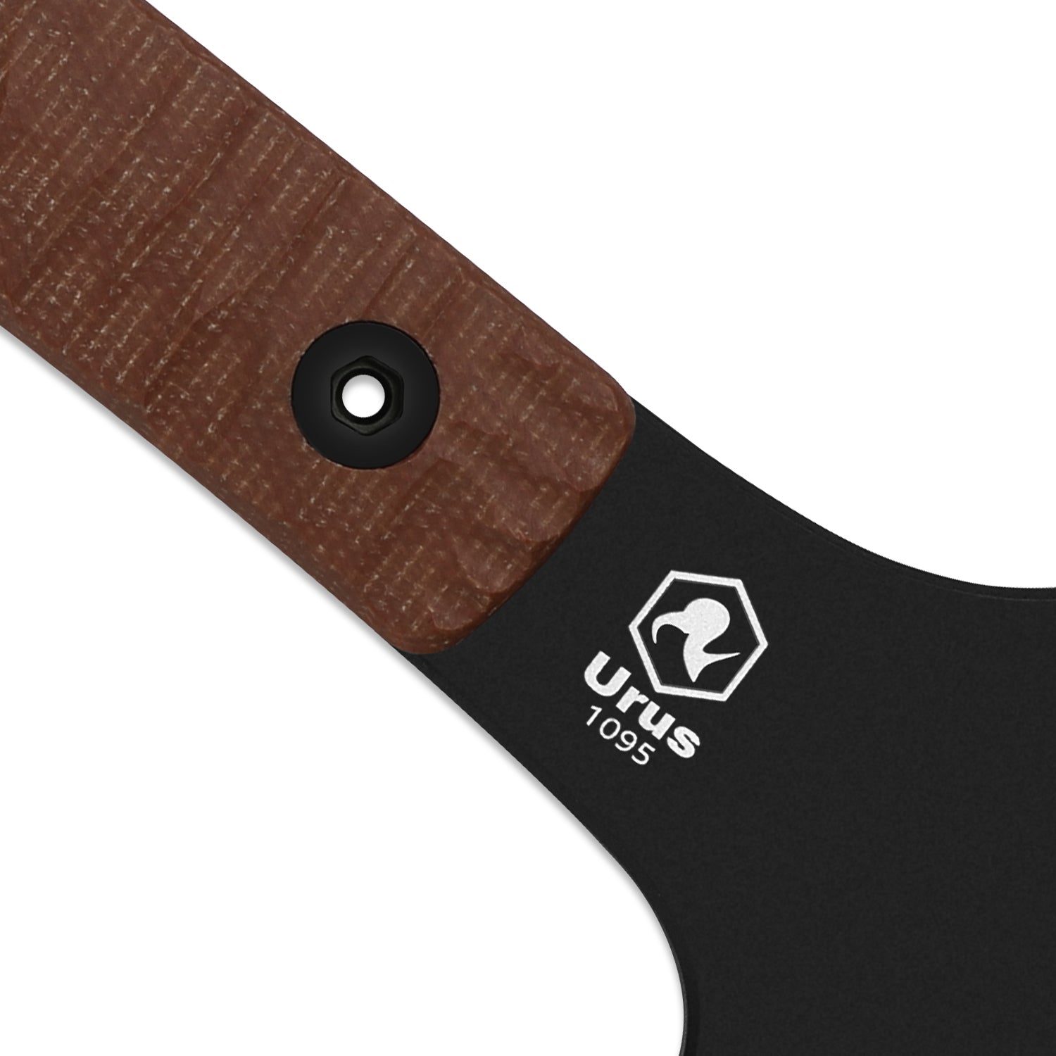 Urus | Lightweight Axe | 1095 | Black Coating | Micarta | Camping Outdoor Tool | KizerV™ 1073A1