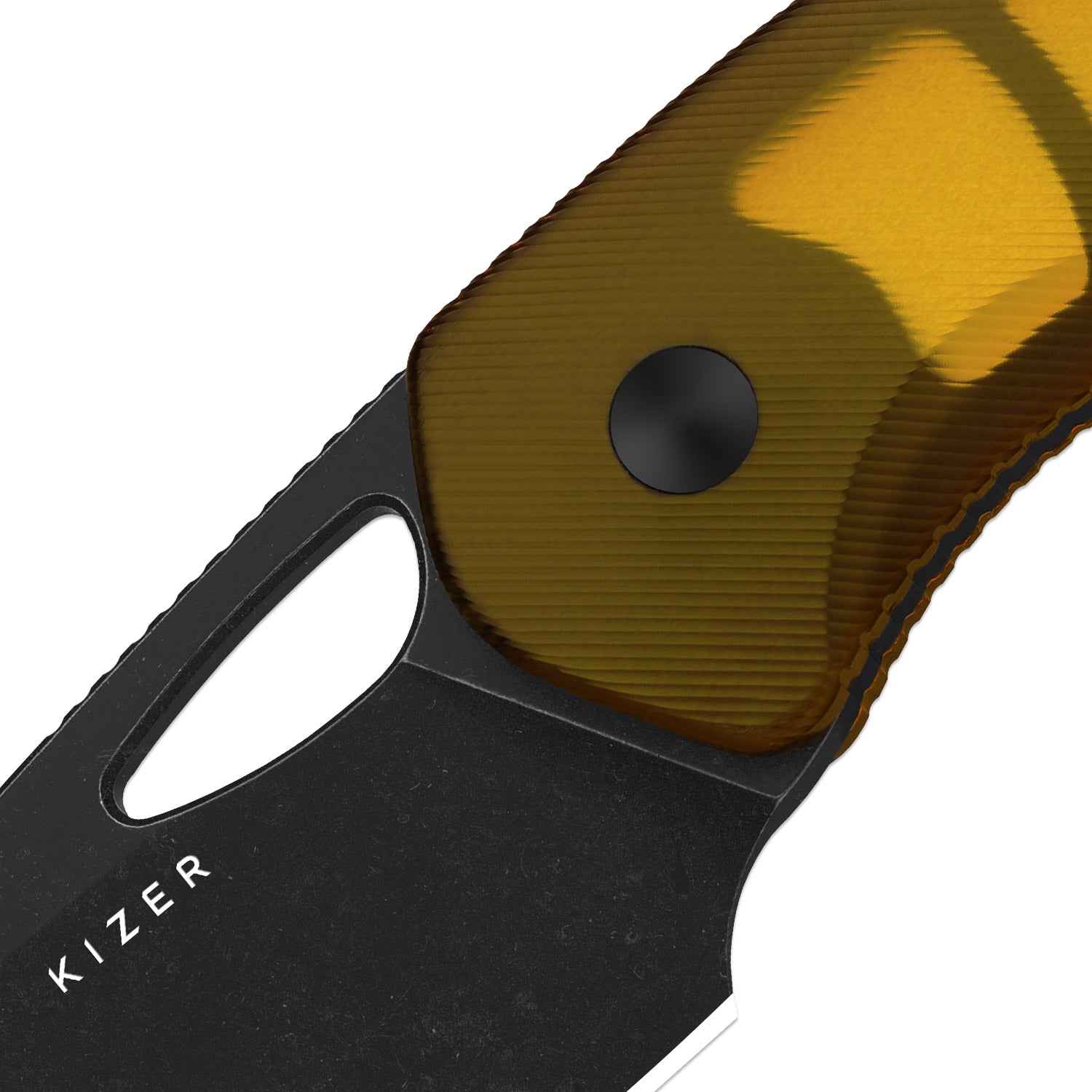 Hornet | Bee Belly Hollowed-out Handle | 14C28N | Fixed Blade | KizerV™ 1074A1