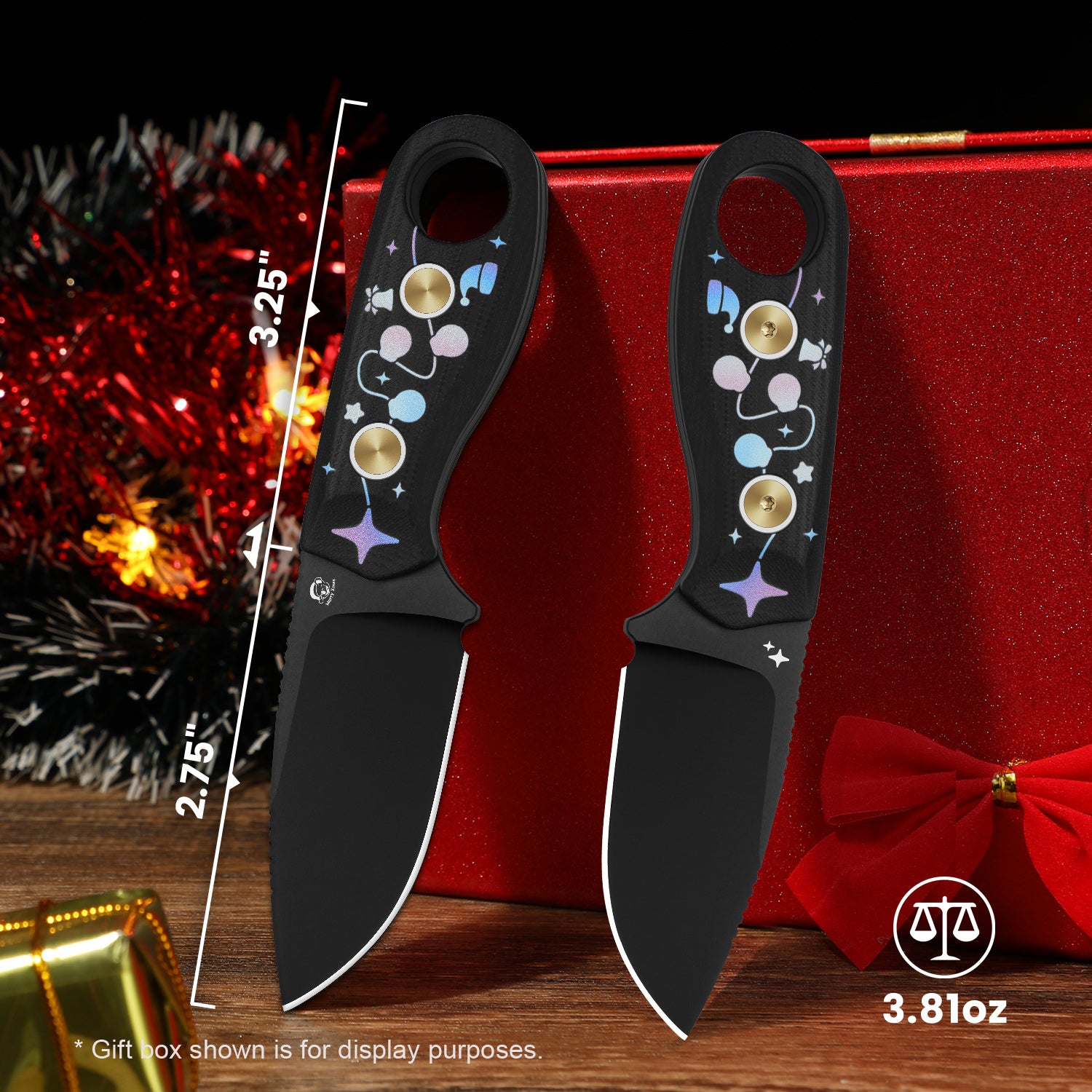 Christmas | Beaver | D2 | G10 | KizerV™ 1078MC1 | Limited