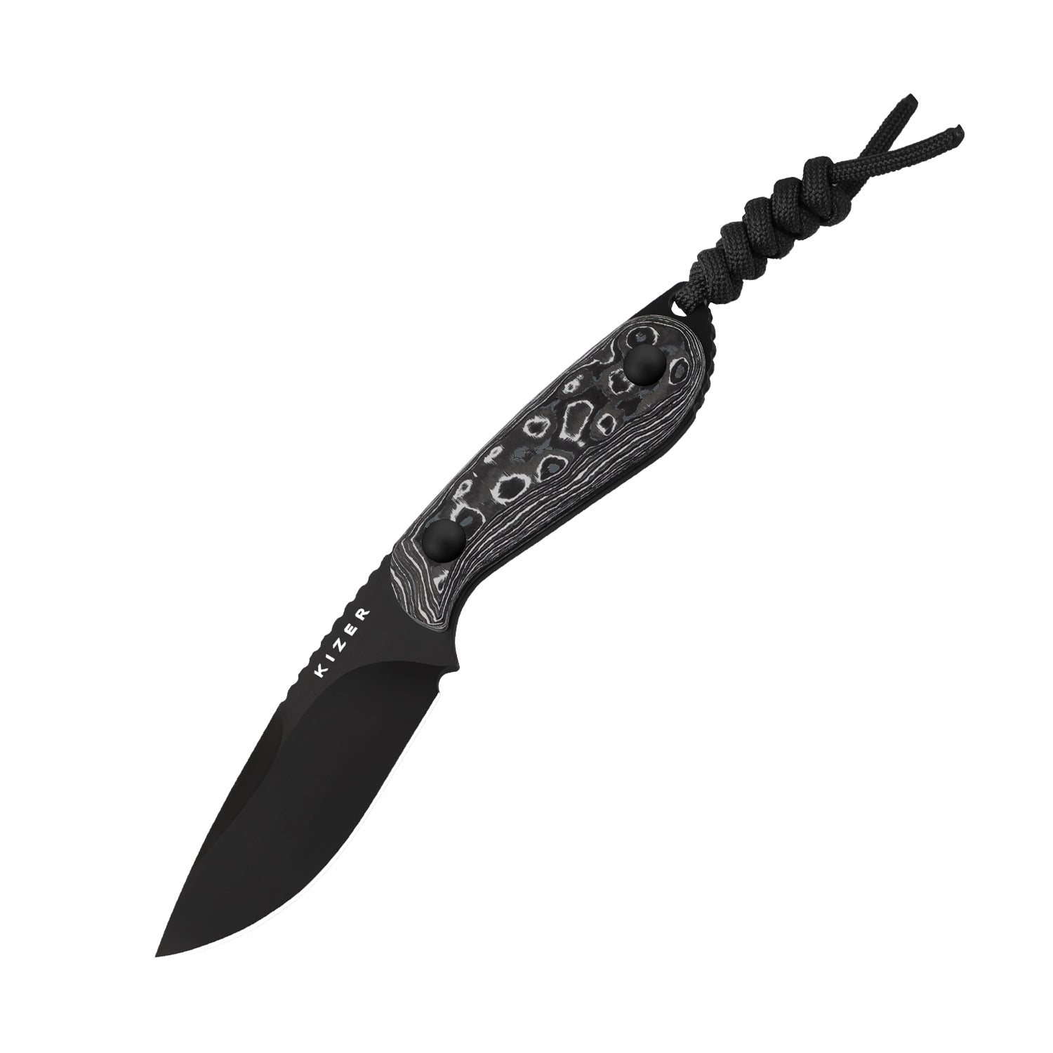 BUDDY | M390 | Fat Carbon White Storm | KizerB™ 1081A9