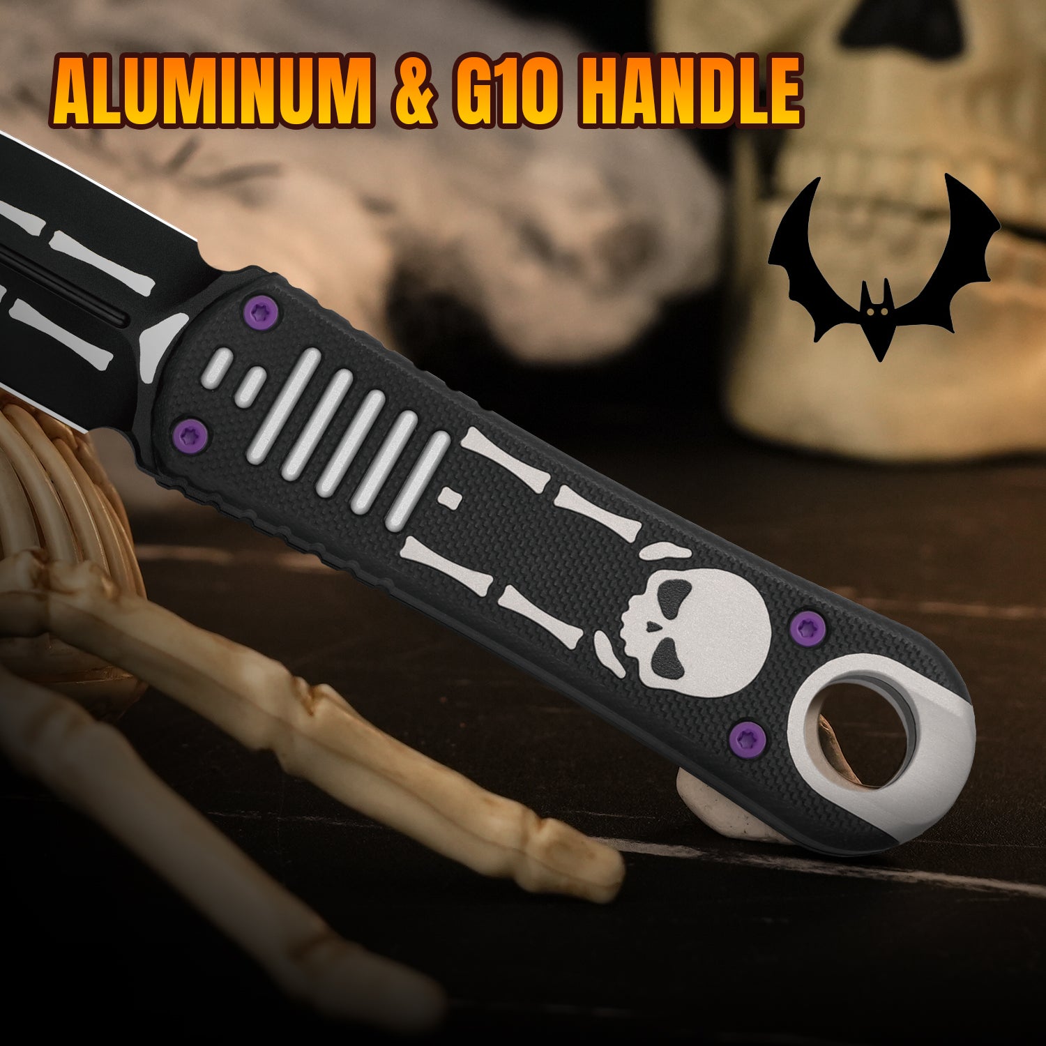 Halloween | Hidden Agenda | AEB-L | Aluminum & G10 | KizerV™ 1083HW1 | Limited