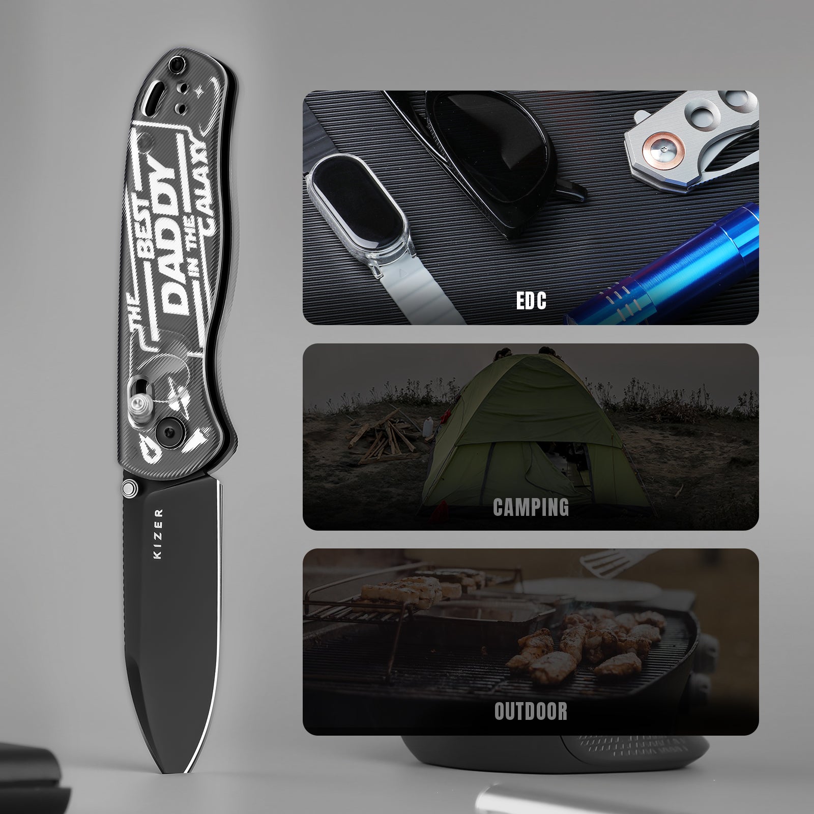 Drop Bear® | Kizer Clutch Lock™ | Nitro-V | Acrylic | KizerV™ 3619A11