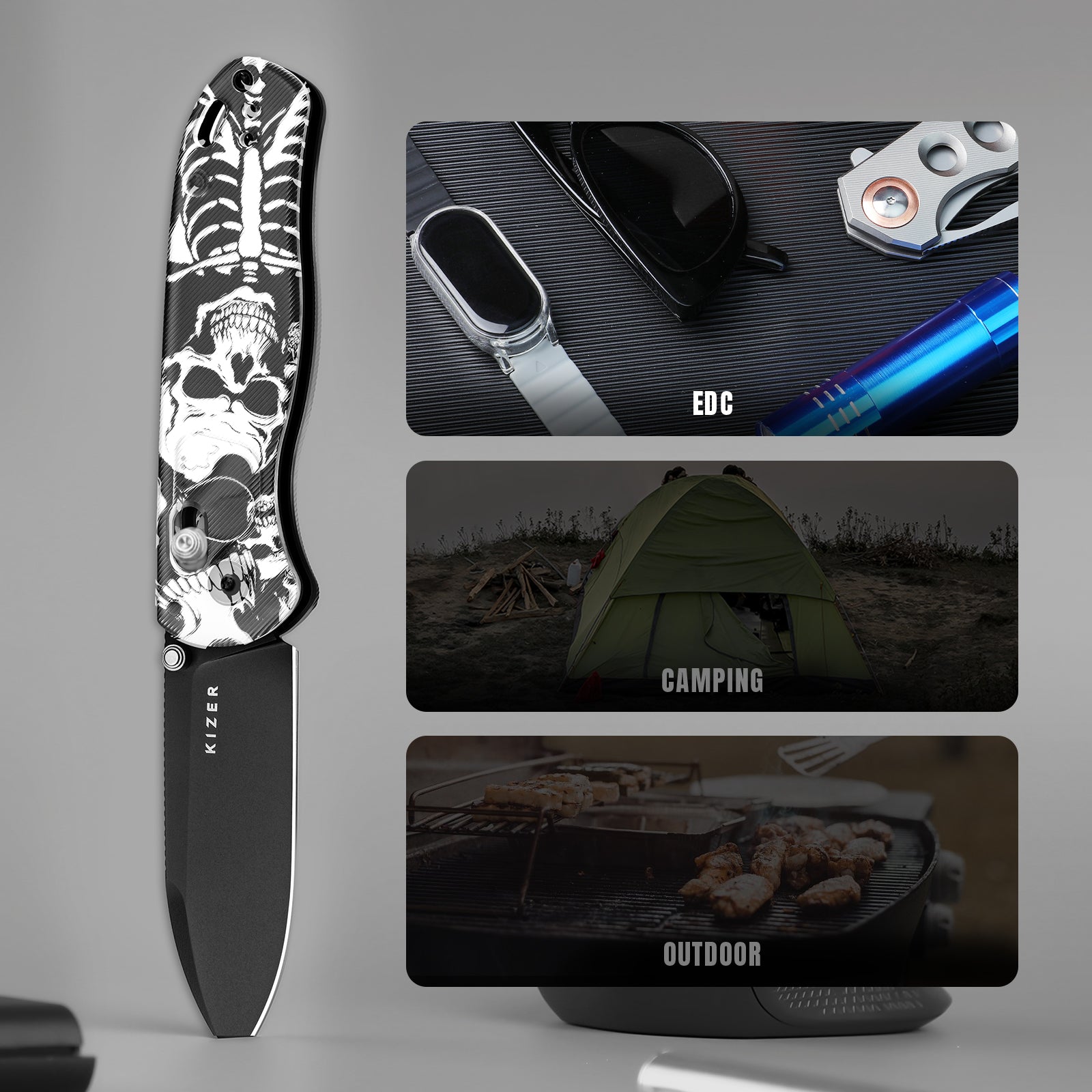 Drop Bear® | Kizer Clutch Lock™ | Nitro-V | Acrylic | KizerV™ 3619A12