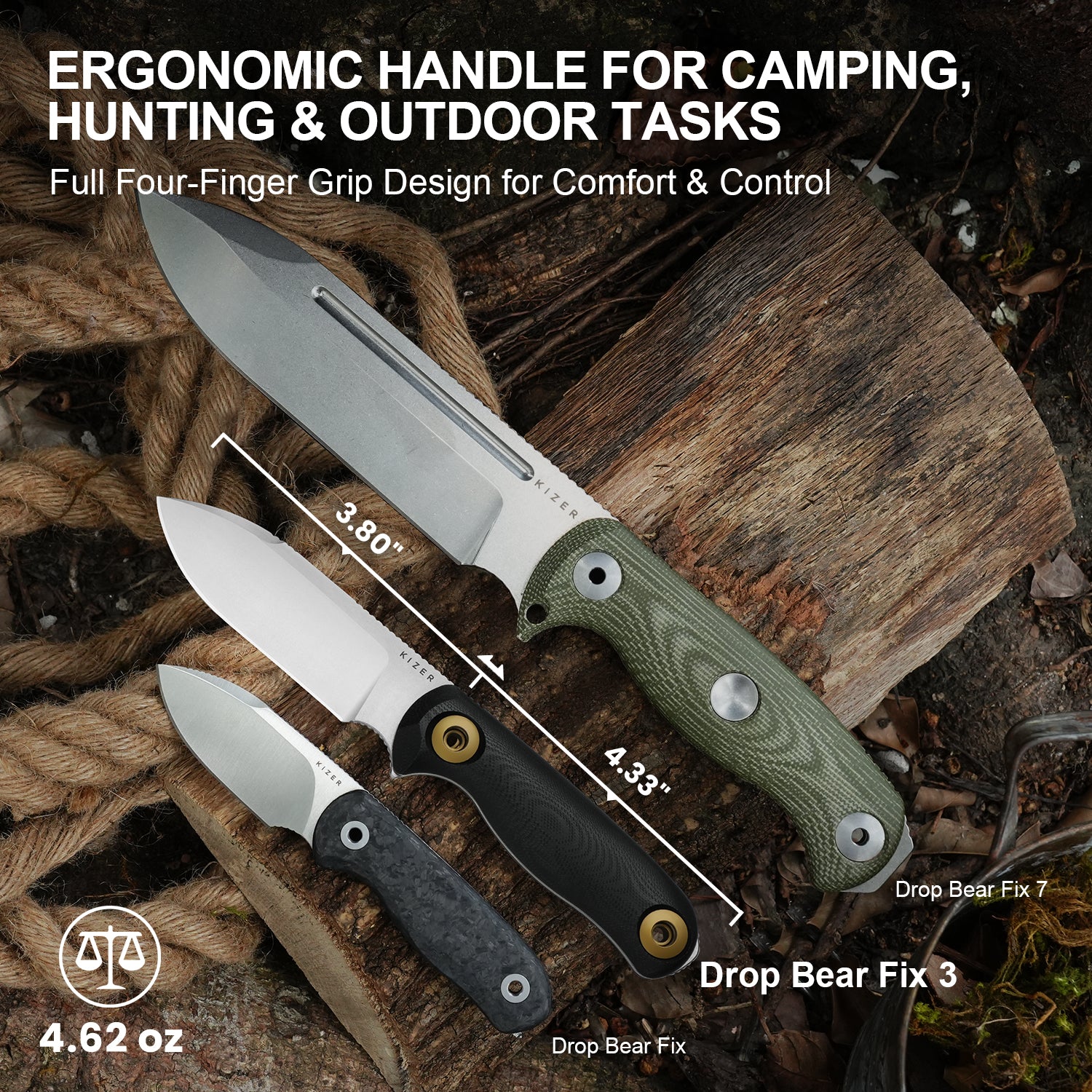 Drop Bear® Fix 3 | 14C28N | G10 | KizerV™ 1101A1