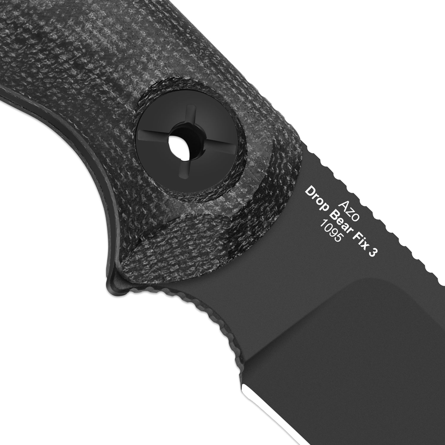 Drop Bear® Fix 3 | 1095 Blade | Micarta | KizerV™ 1101A3