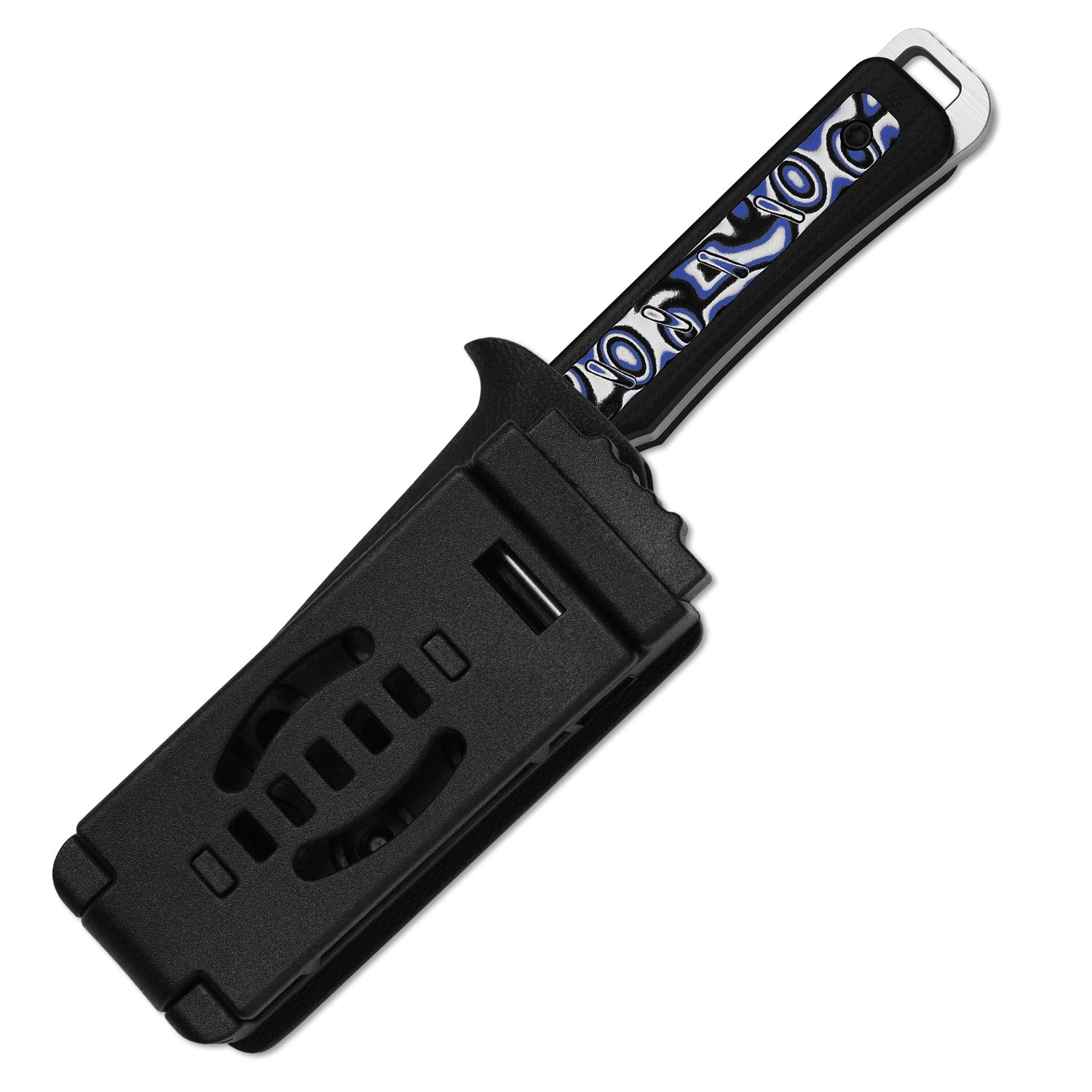 Whiskey Jack | Multiple Carry Options | Vortex Pattern Micarta | Skeletonized Tang | AEB-L | KizerV™ 1108A6