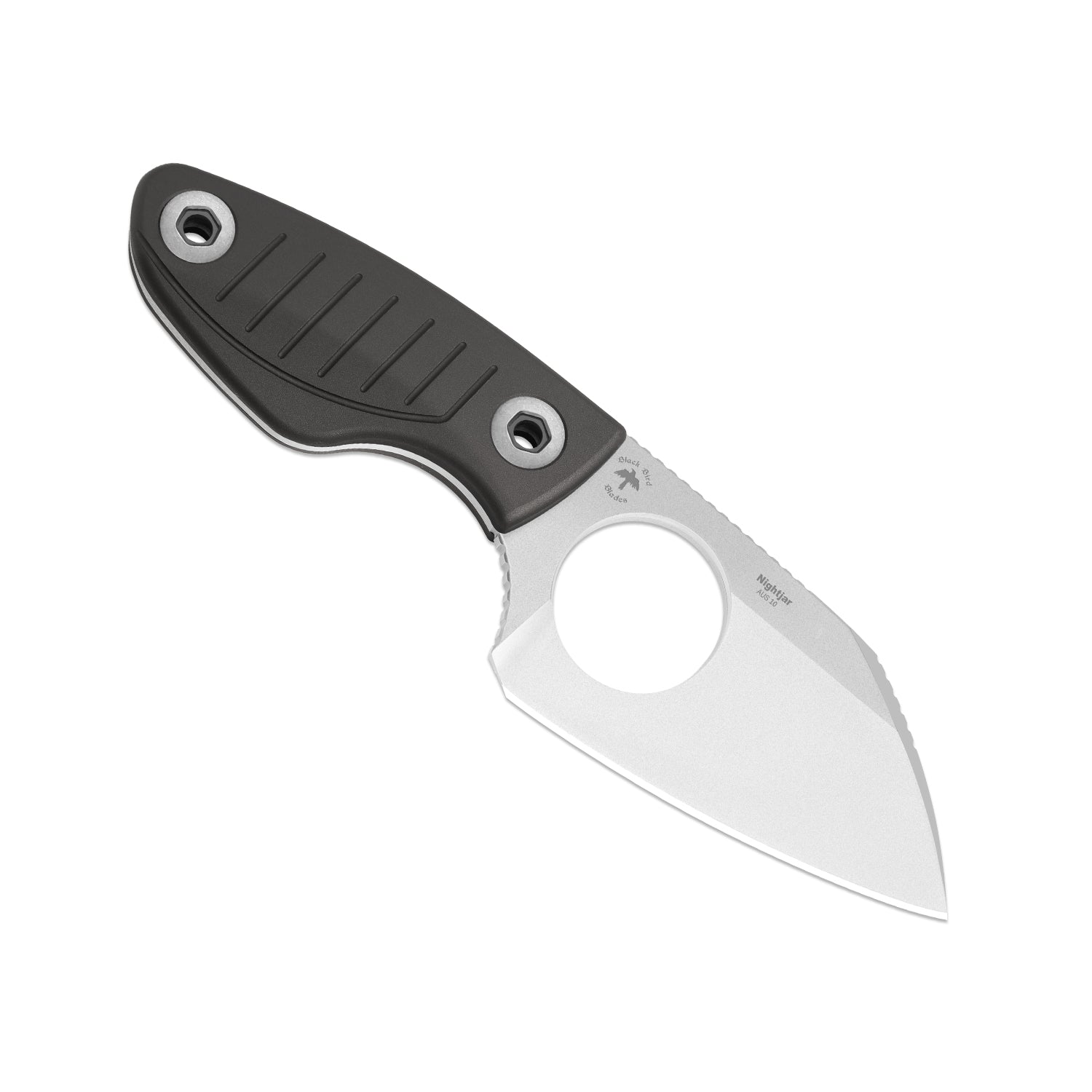 Nightjar | Japan AICHI AUS-10 Steel | Sheepfoot Fixed Blade | Aluminum | KizerV™ 1114A2