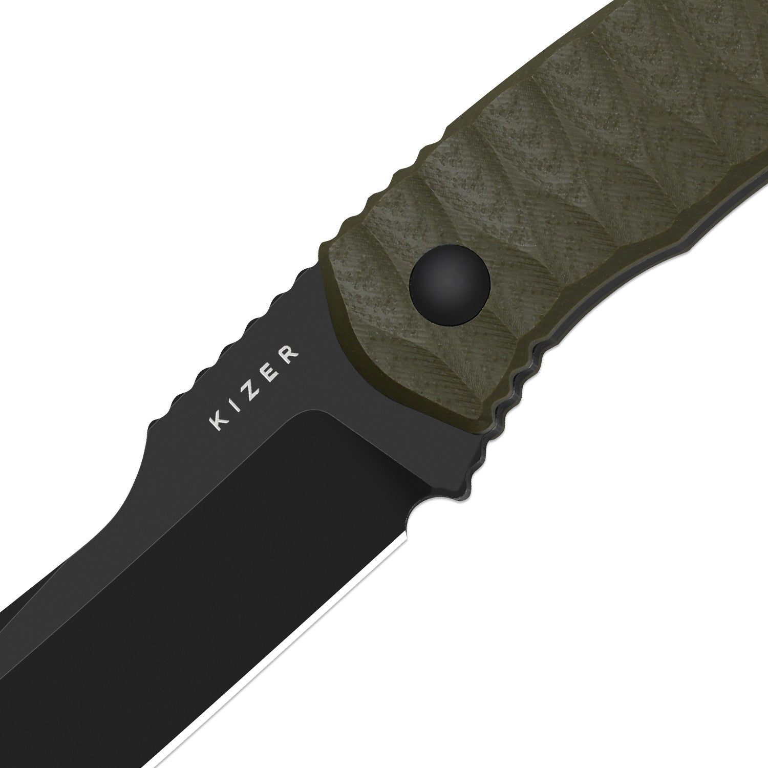 Billy Bones | Deep-Grooved G10 Handle|Lightweight Tactical | AEB-L | Fixed Blade | KizerV™ 1115A1