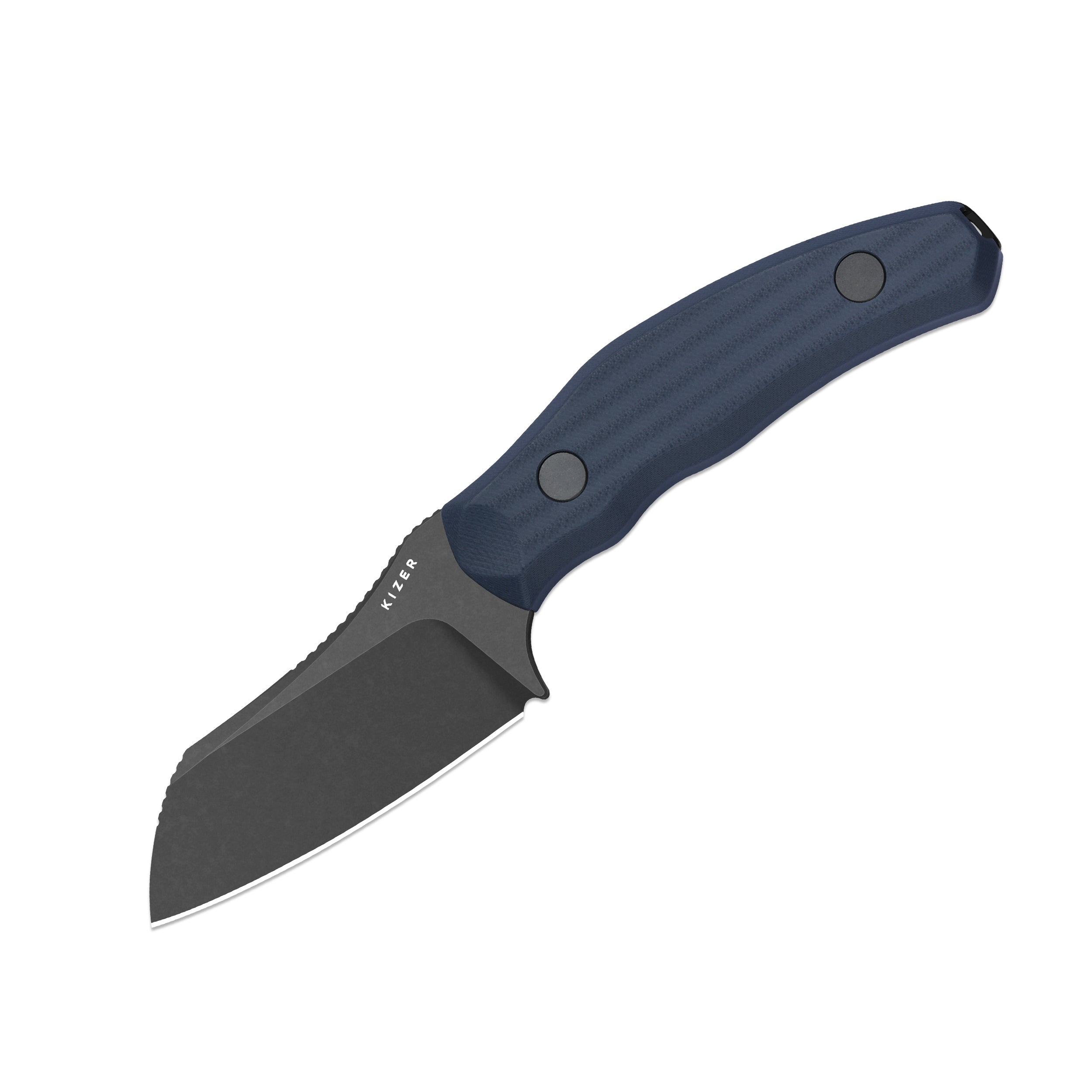 Bulldog Fix | One-Piece G10 Handle | 14c28n | Fixed Blade | KizerV™ 1116A3