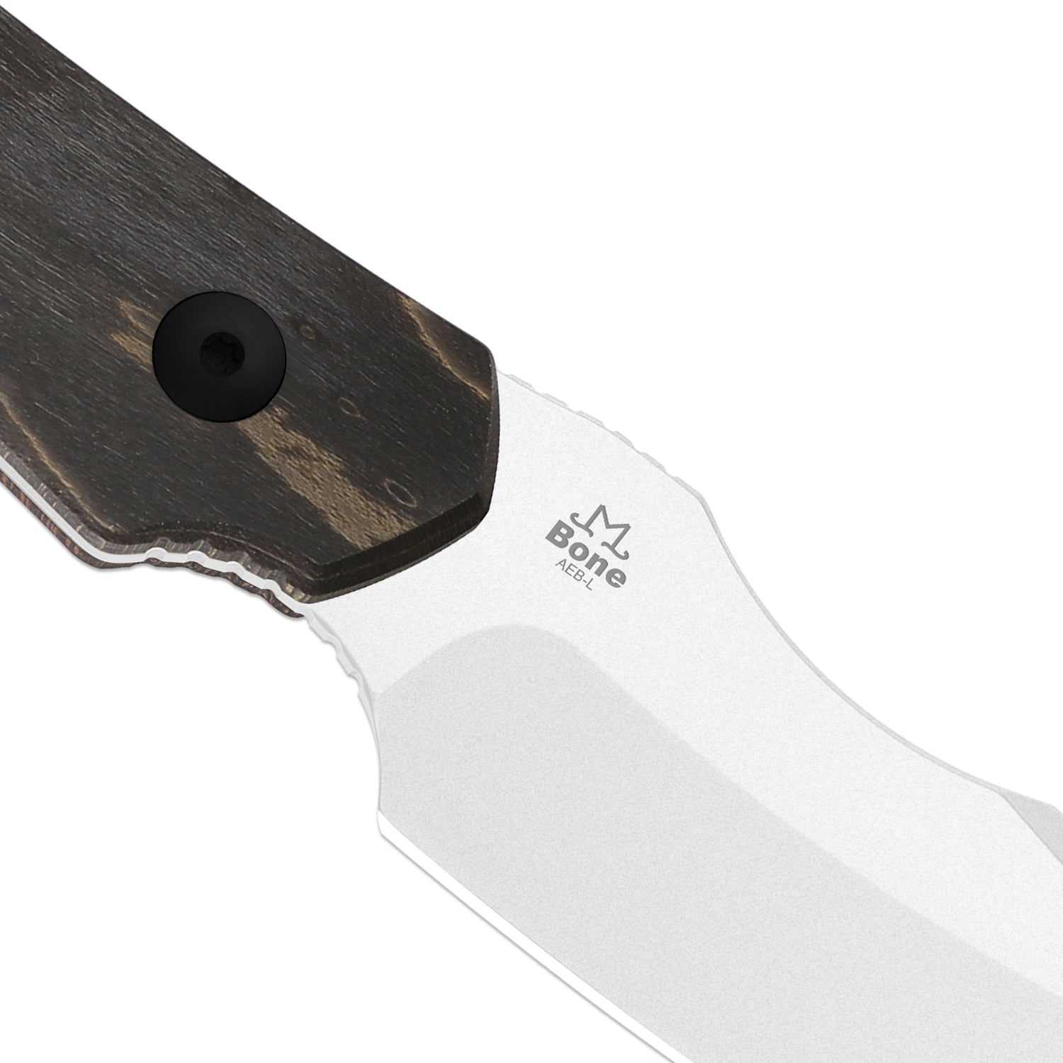 Bone | AEB-L + Stonewashed | Stabilized Wood | KizerV™ 1122A4