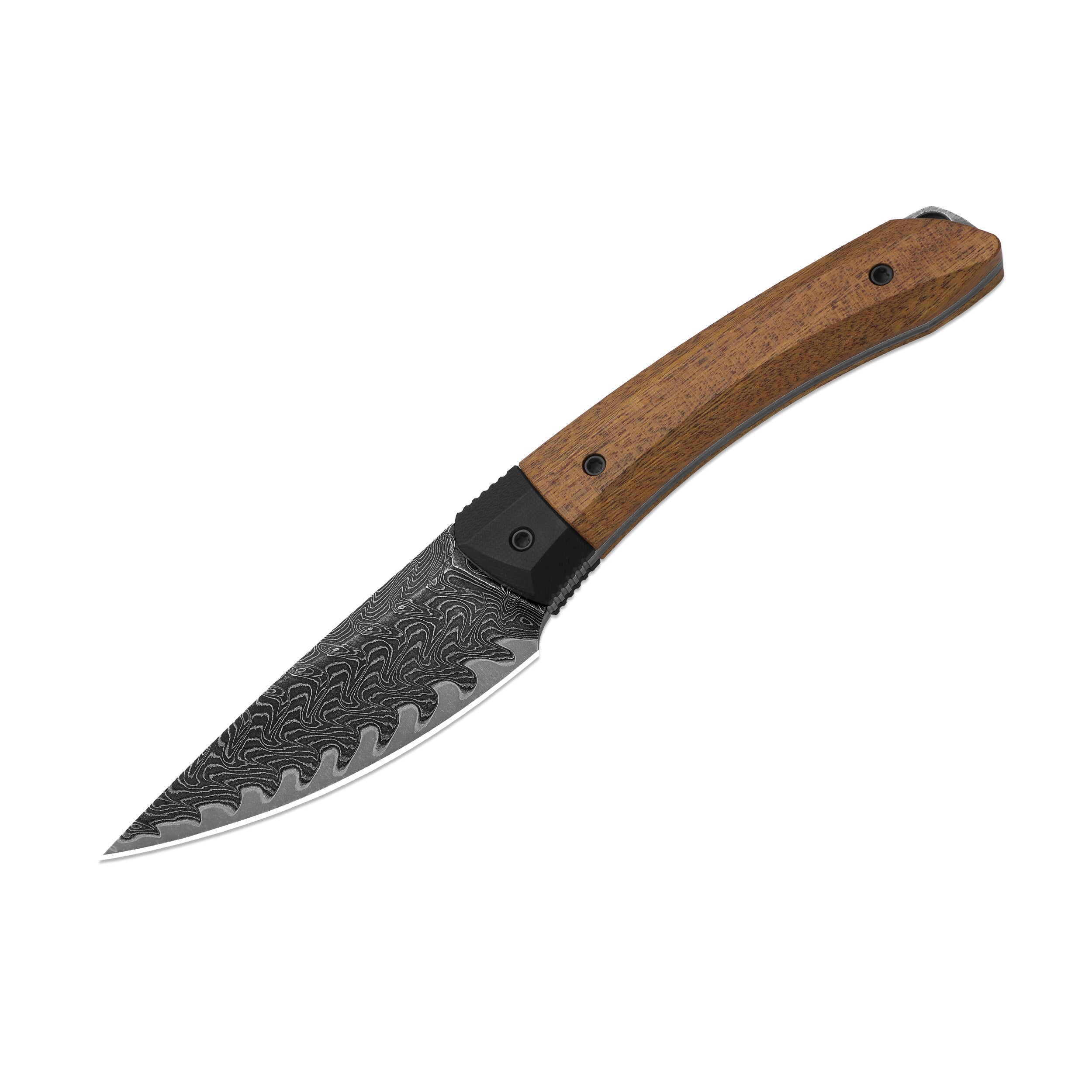 Momo Fix 3 | Takefu VG-10 Damascus | Mkuruti Wood & G10 | KizerB™ 1124A1
