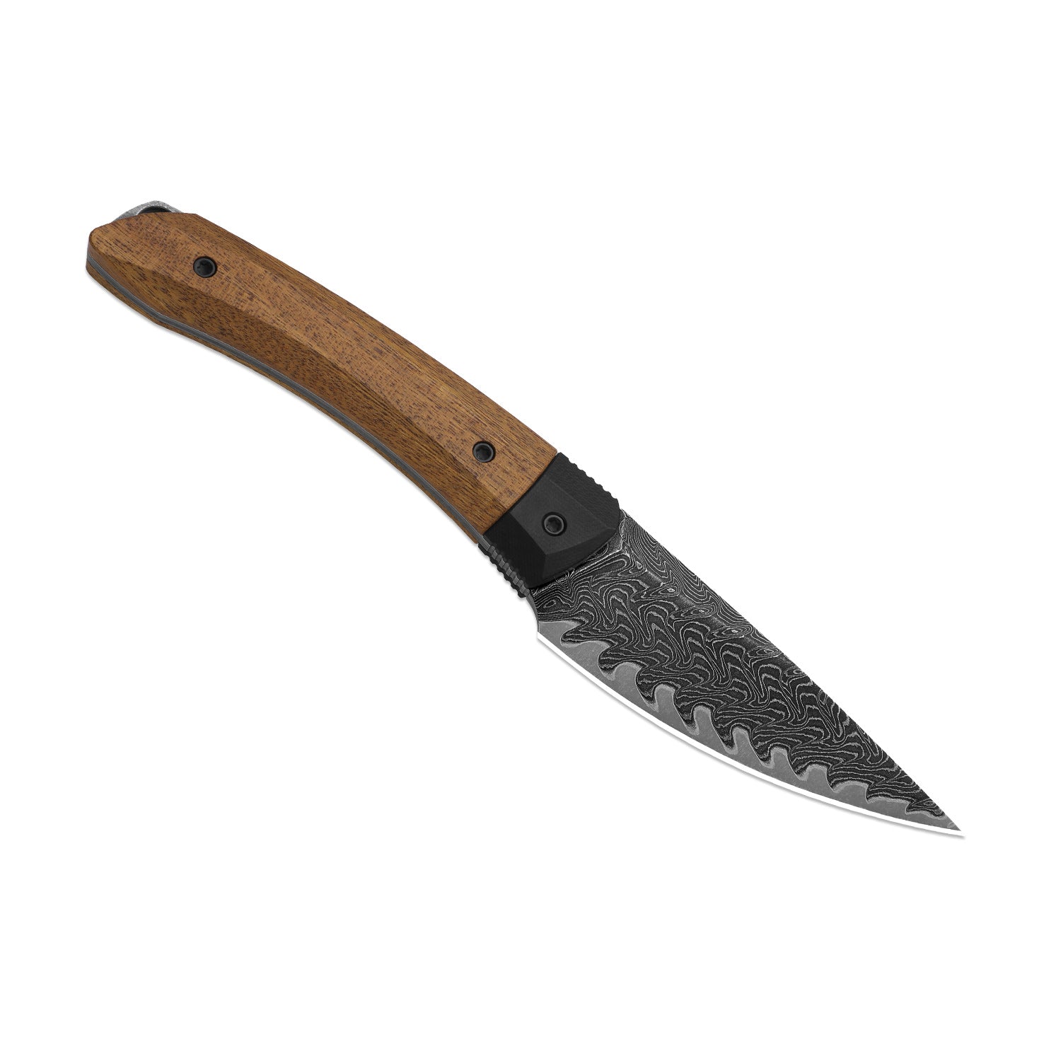 Momo Fix 3 | Takefu VG-10 Damascus | Mkuruti Wood & G10 | KizerB™ 1124A1