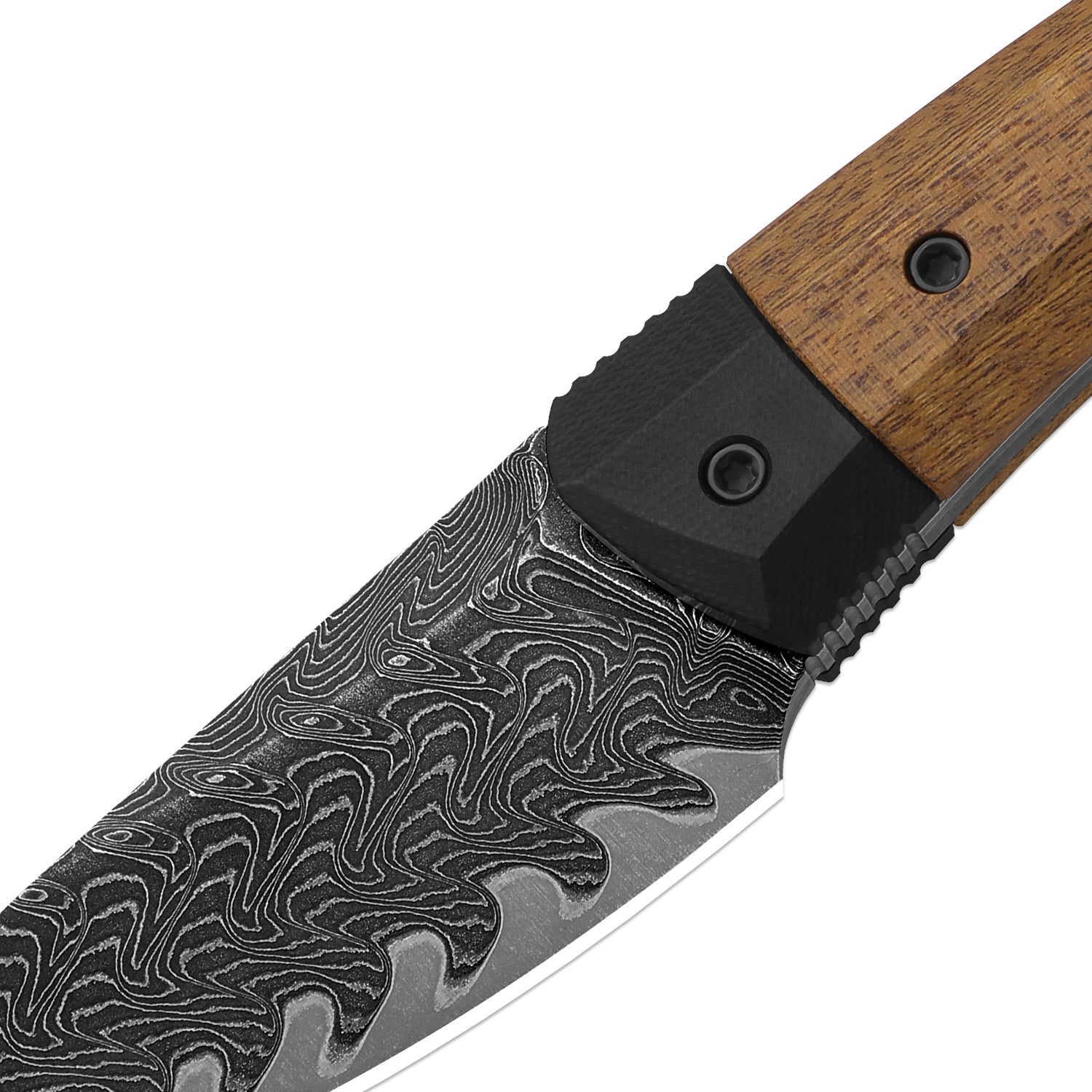 Momo Fix 3 | Takefu VG-10 Damascus | Mkuruti Wood & G10 | KizerB™ 1124A1