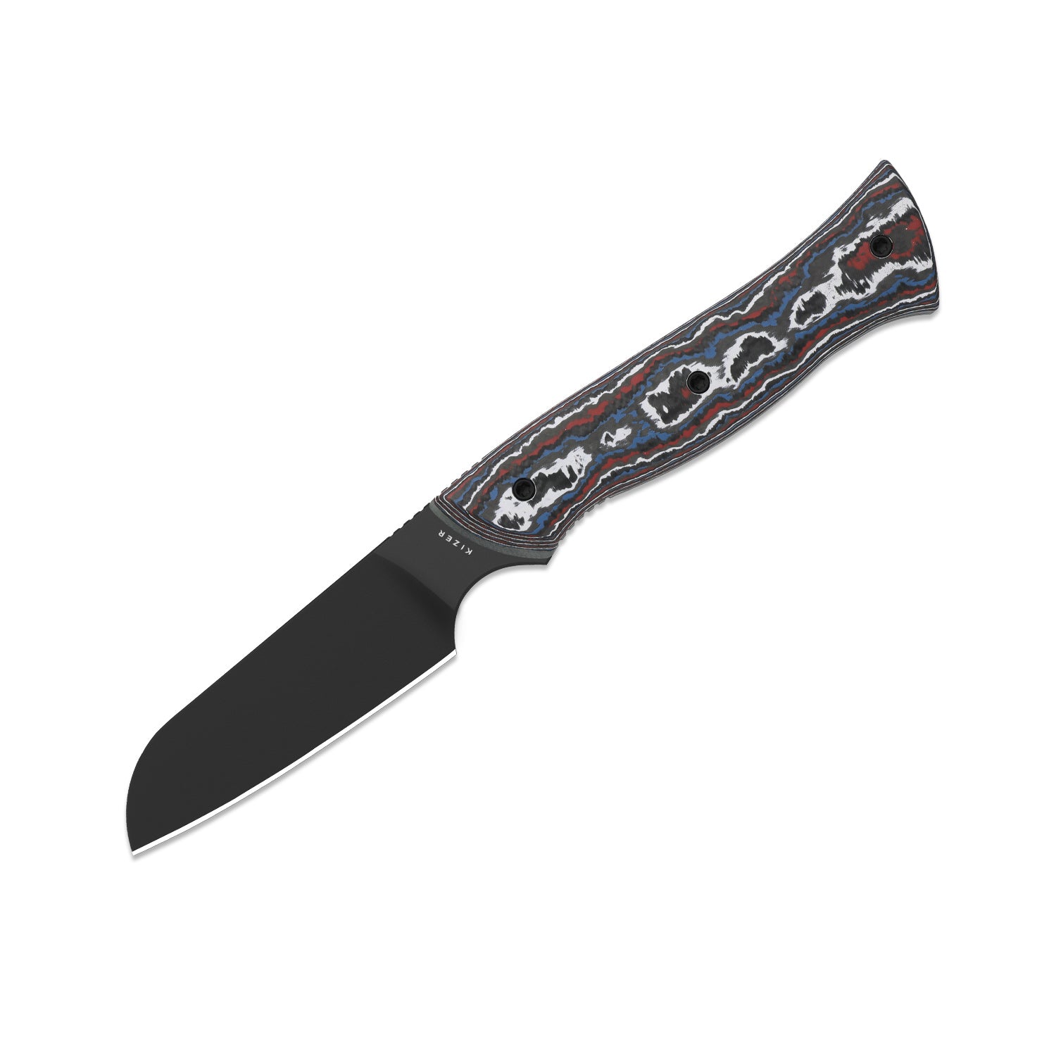 Whip Tail | Designed by Arc and Iron Knives | FatCarbon Nebula & GID G10 | CPM 10V | KizerB™1131A1