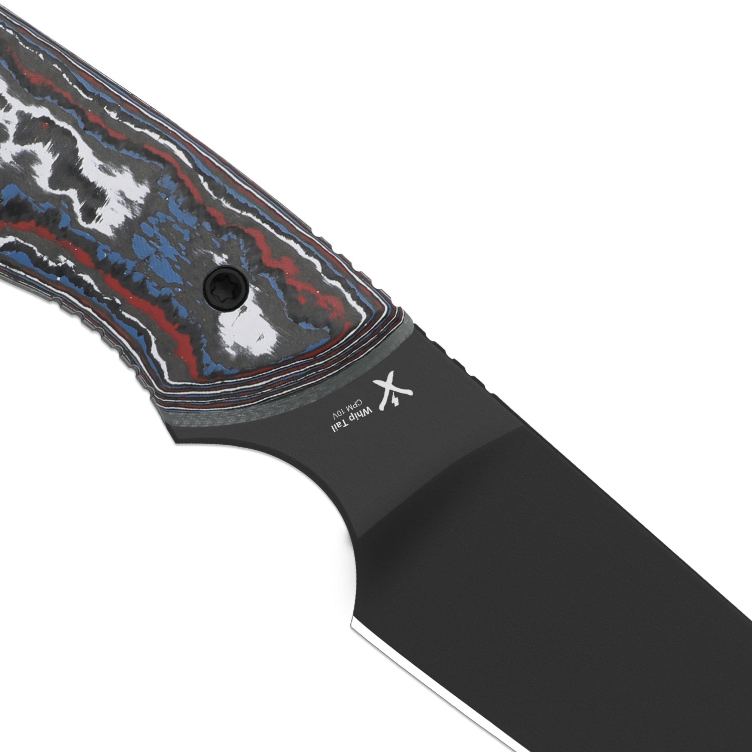 Whip Tail | Designed by Arc and Iron Knives | FatCarbon Nebula & GID G10 | CPM 10V | KizerB™1131A1