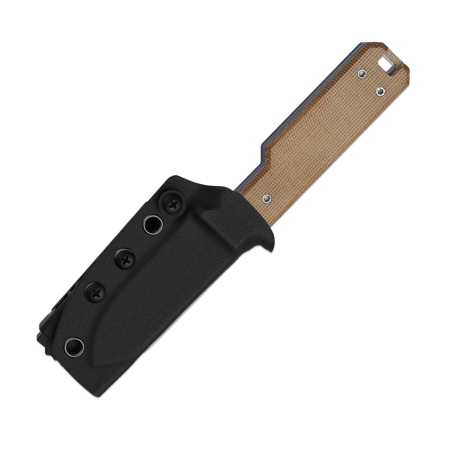 Abrams | Jordan Scolman's Design | Norplex UltreX™ Micarta & G10 | Spey Point | 14C28N | KizerV™ 1133A2