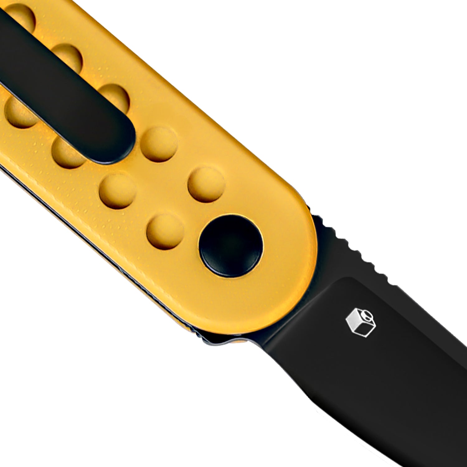 Mini Bay | 14C28N | Yellow Brick G10 Handle | KizerV™ 2583A1