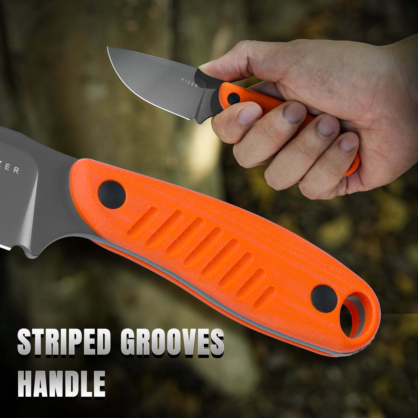 Hare | D2 | Orange G10 | KizerV™ 1077A1