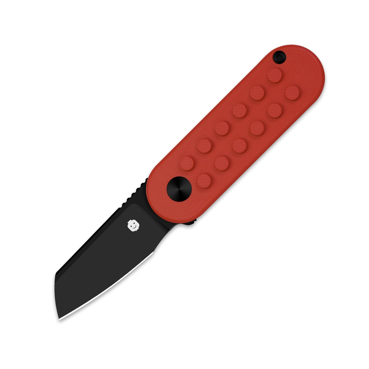 Mini Bay | 14C28N | Red Brick G10 Handle | KizerV™ 2583A4