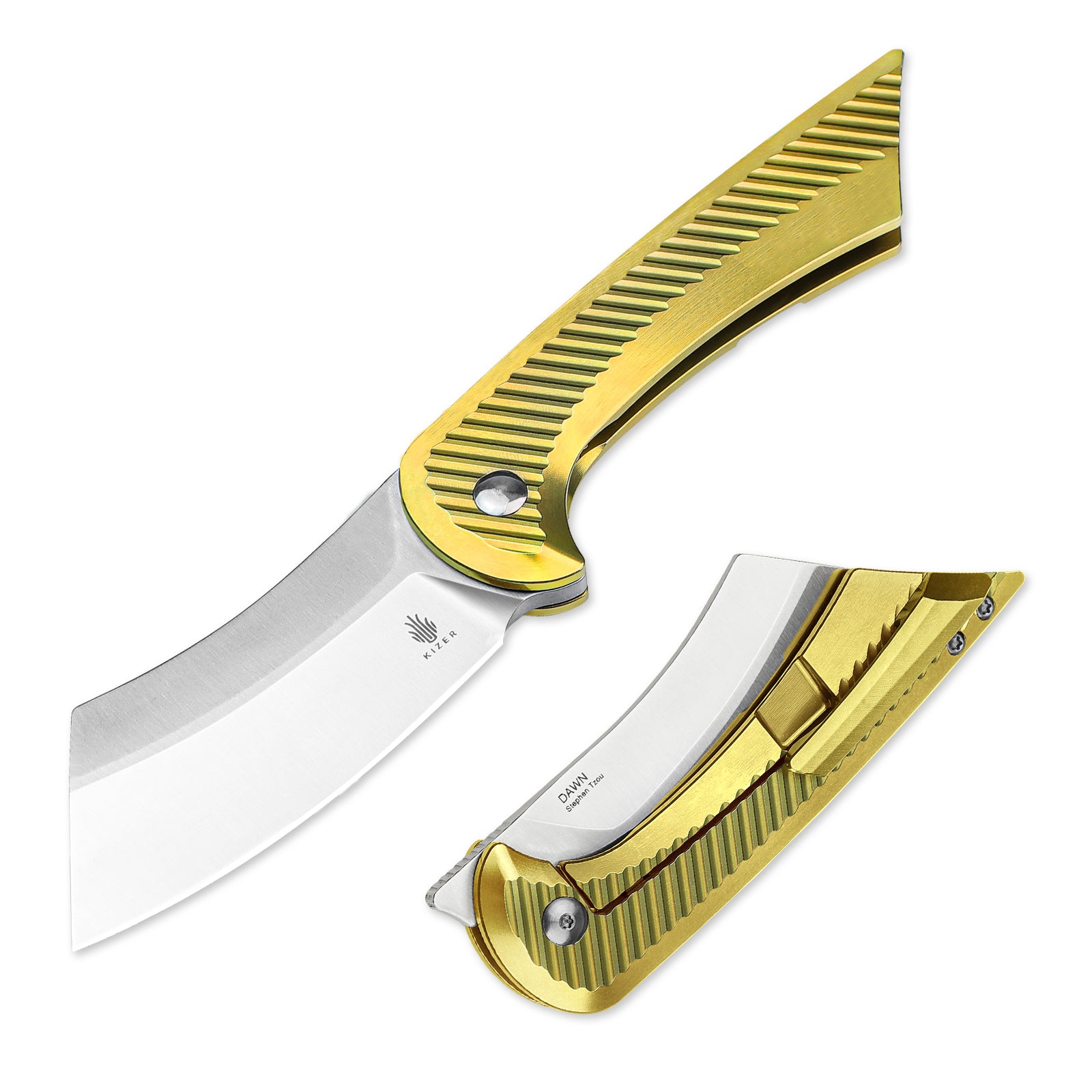 Dawn | S35VN | Titanium | KizerB™ 3673A1