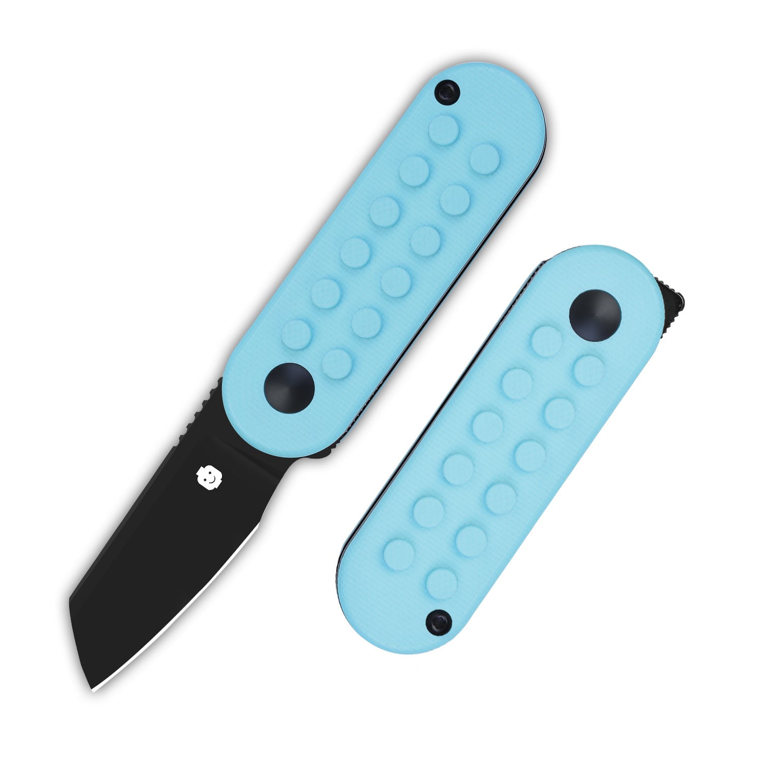 Mini Bay | 14C28N | Blue Brick G10 Handle | V2583A2