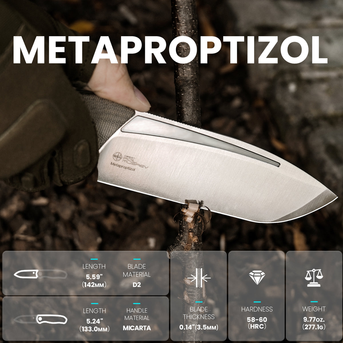 Metaproptizol | D2 | Micarta | 1054A1