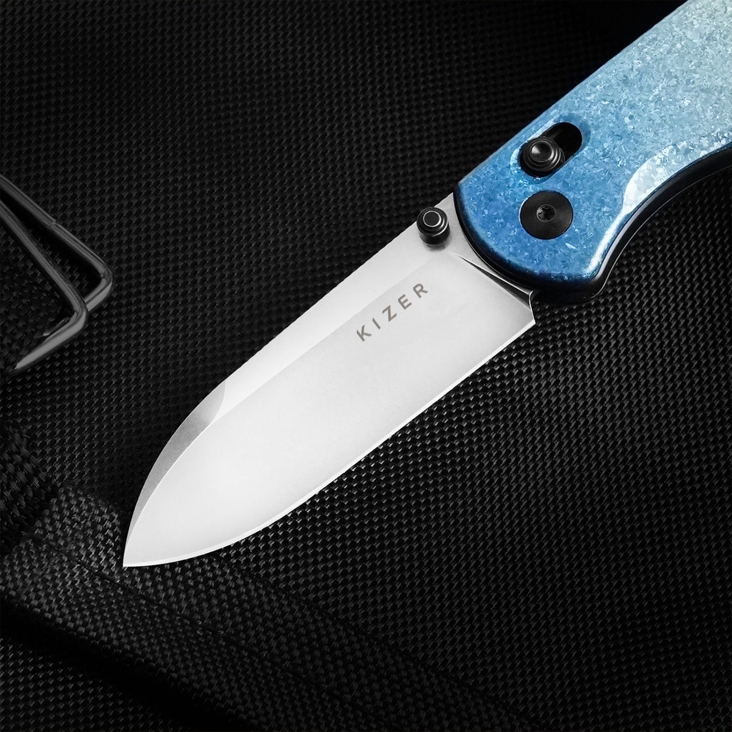 Drop Bear® | Kizer Clutch Lock™ | LC200N | Crystallized Titanium | KizerB™ 3619A3
