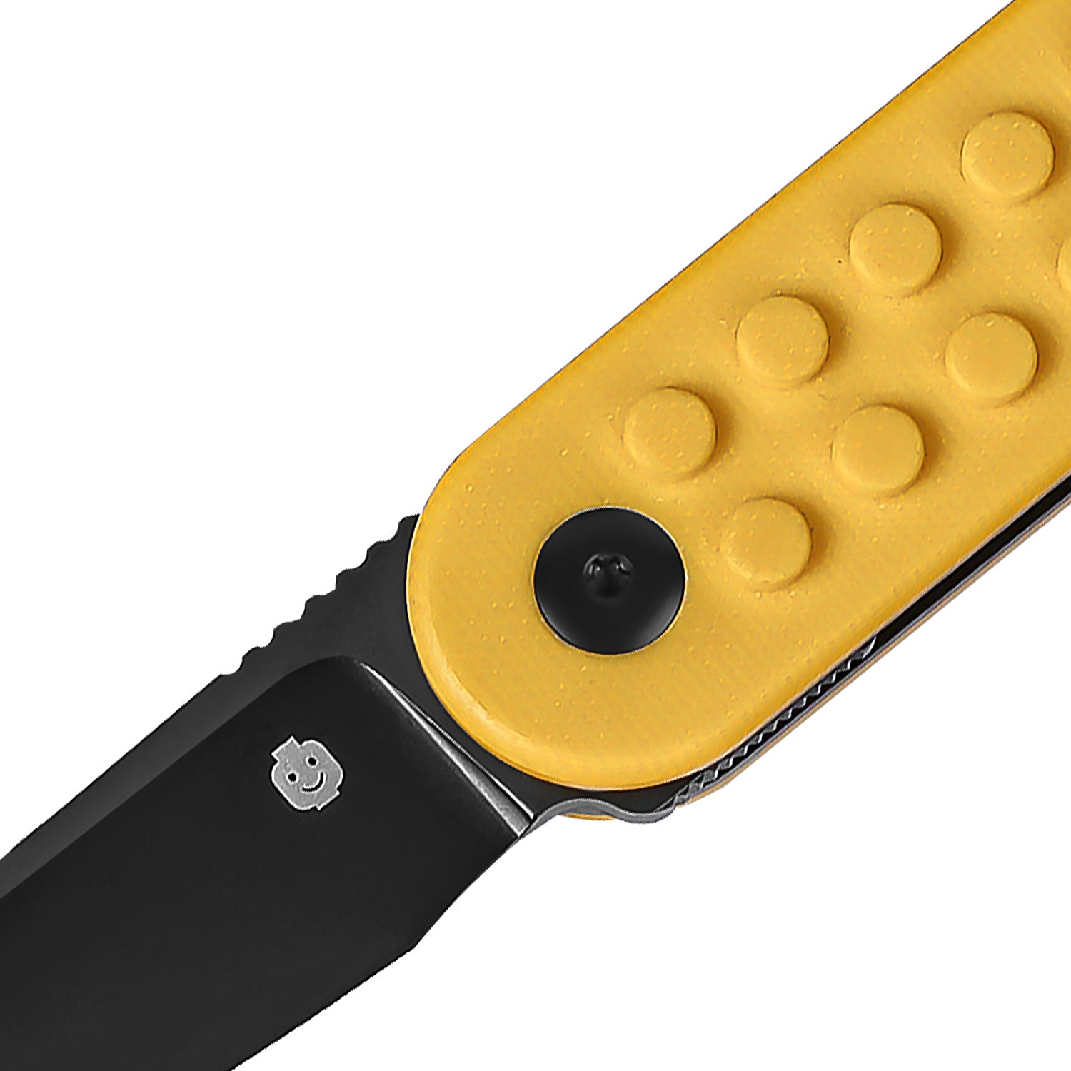 Mini Bay | 14C28N | Yellow Brick G10 Handle | KizerV™ 2583A1