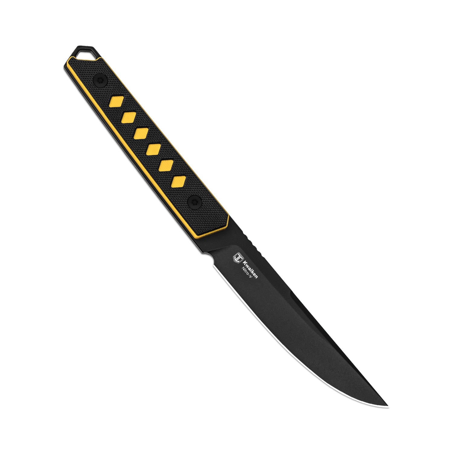 Kwaiken | Nitro-V | Black & Yellow G10 | KizerV™ 1066A3