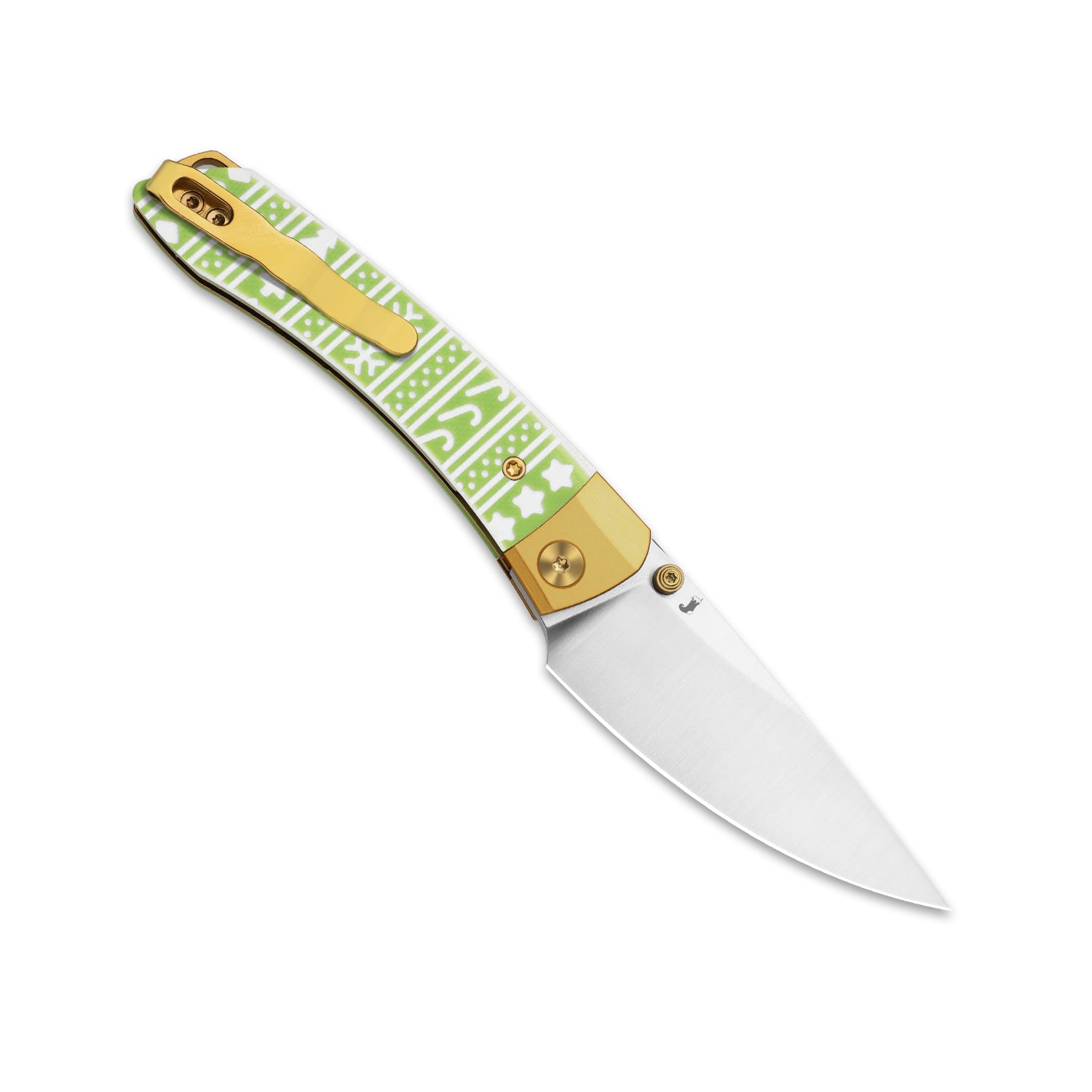 Christmas | Mini MoMo | S45VN | Aluminum &a G10 | KizerV™ 3663MC1 | Limited