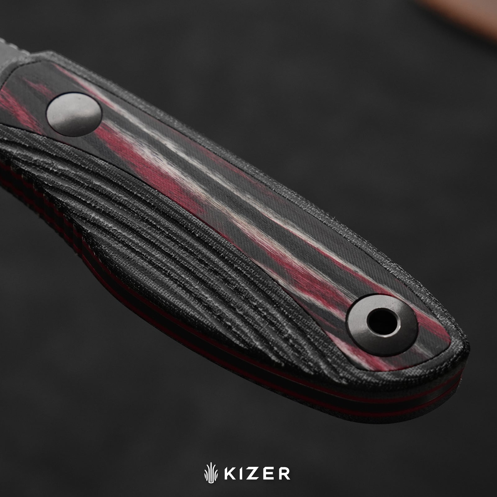 Finch | AEB-L | Micarta & Reconstituted Wood | Fixed Blade | KizerV™ 1134A2