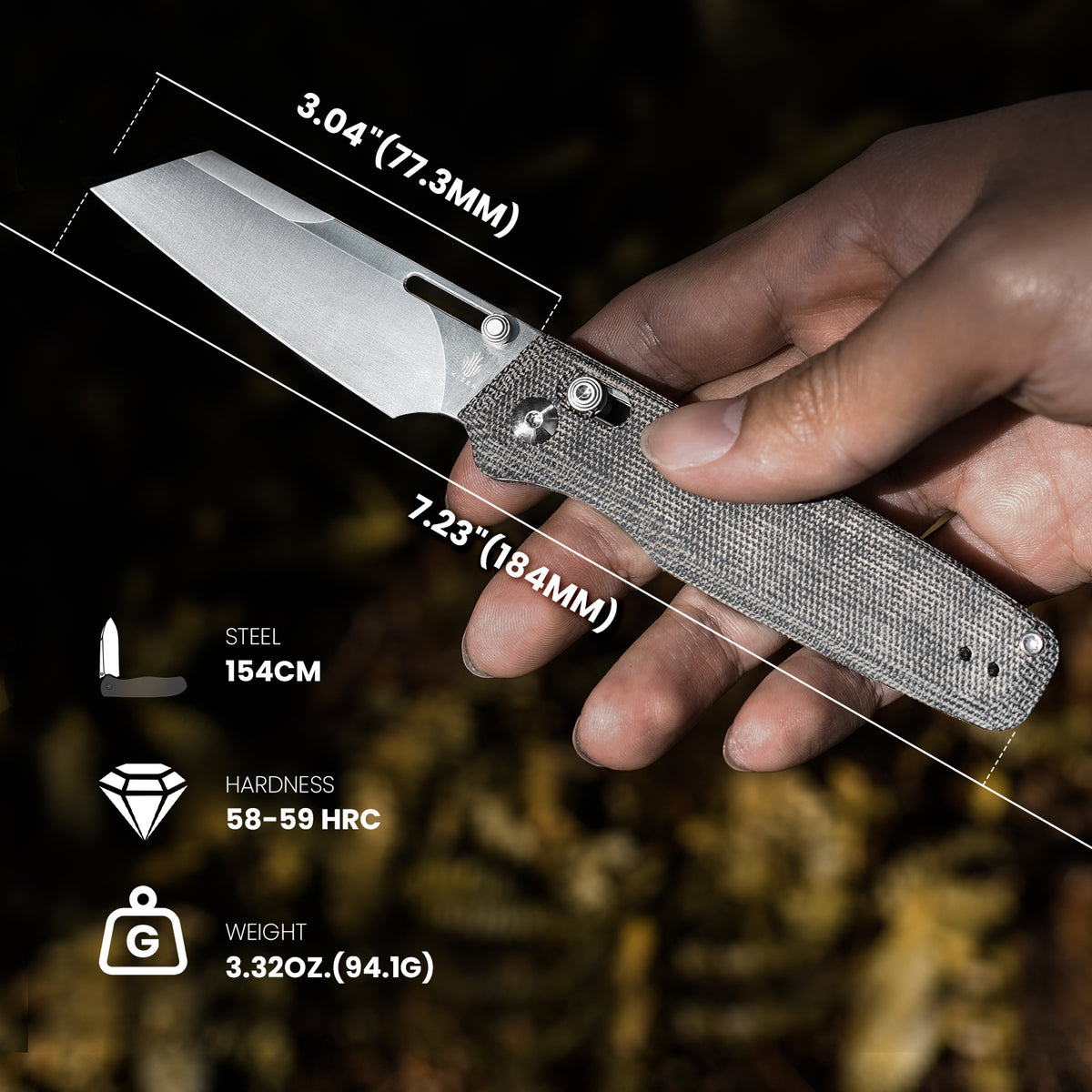 Task | 154CM | Micarta | V3641C1