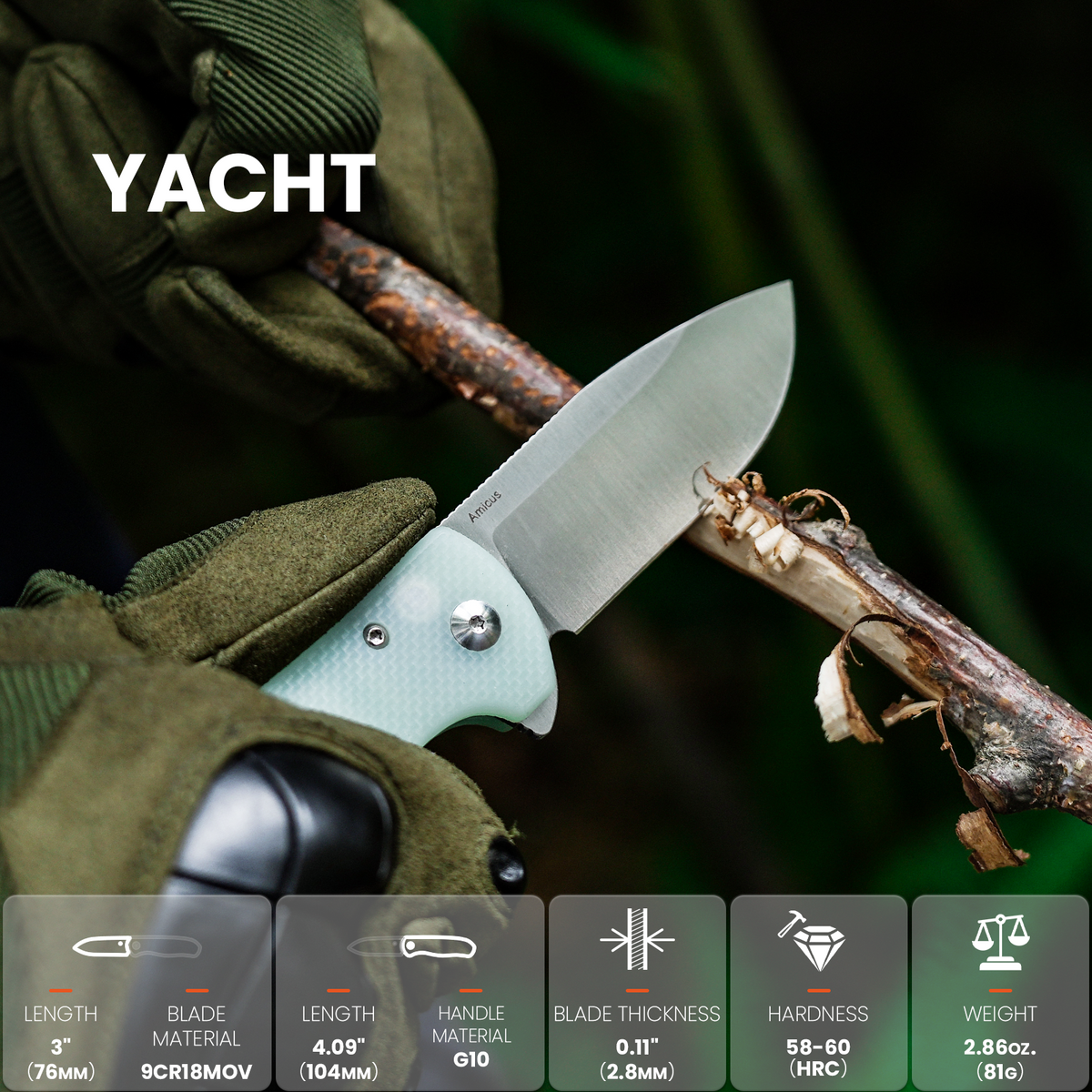 Yacht | 9Cr18MoV | G10 | L3004A1