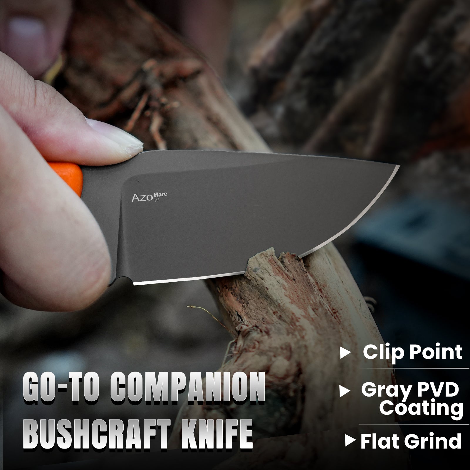 Hare | D2 | Orange G10 | KizerV™ 1077A1