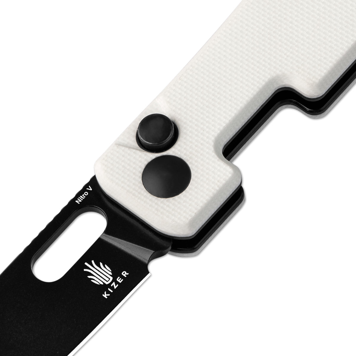 Banish | Nitro-V | White Textured G10 | V2676A3