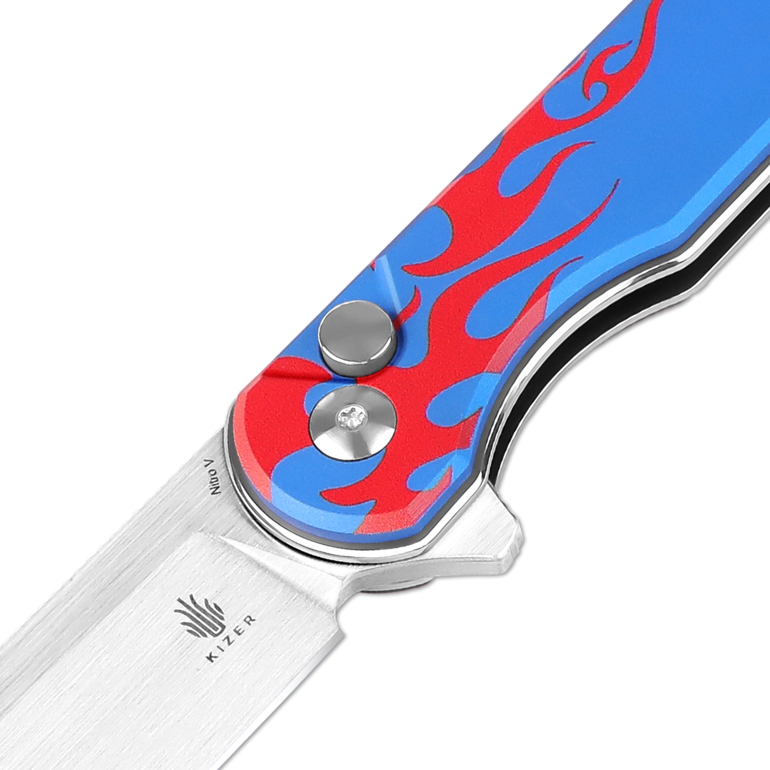 Kizer Assassin Folding Knife Smoky Mountain Knife Works Exclusive - KizerV™ 3549E3
