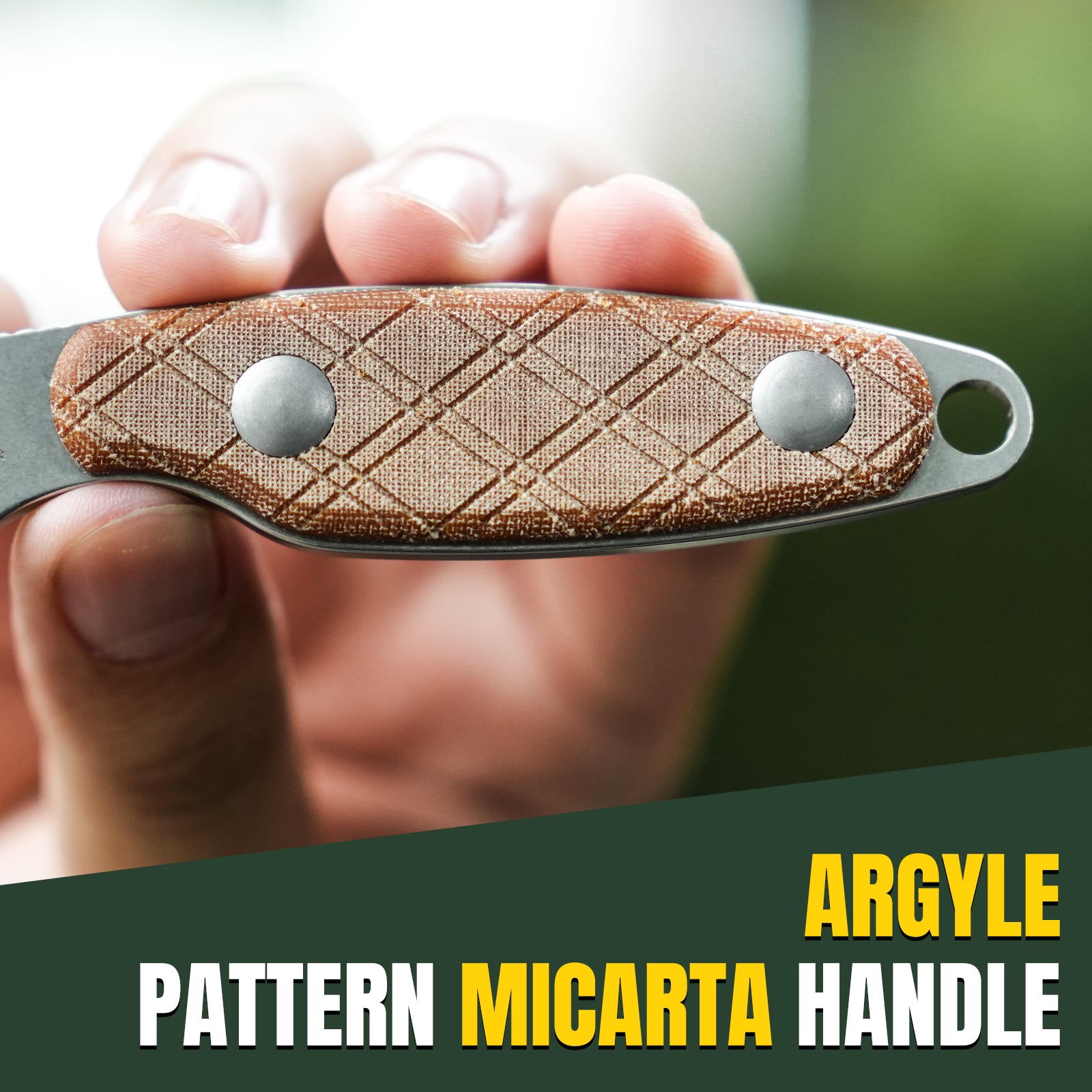 Muskrat | 154CM | Micarta | KizerV™ 1064C1