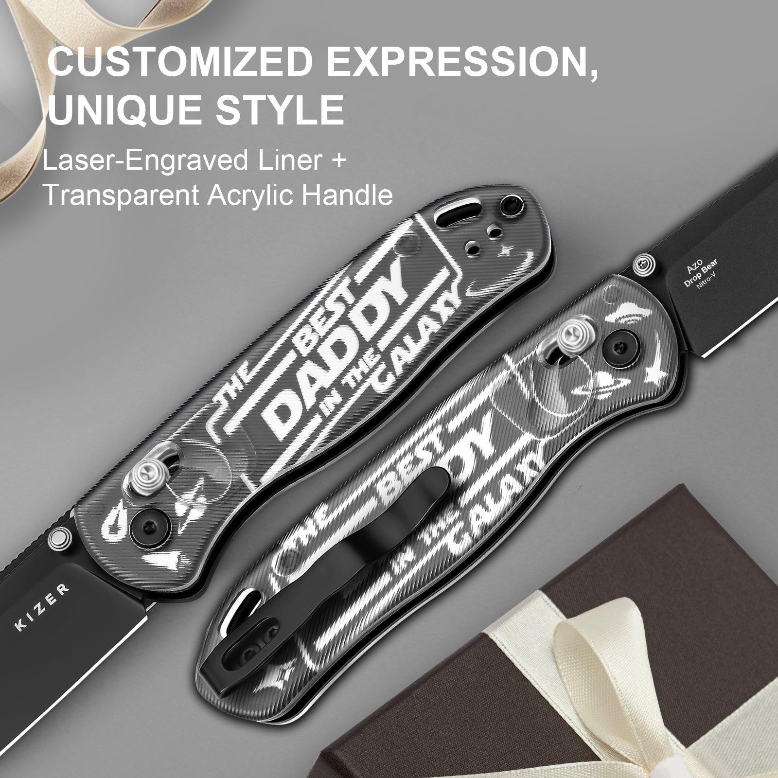 Drop Bear® | Kizer Clutch Lock™ | Nitro-V | Acrylic | KizerV™ 3619A11