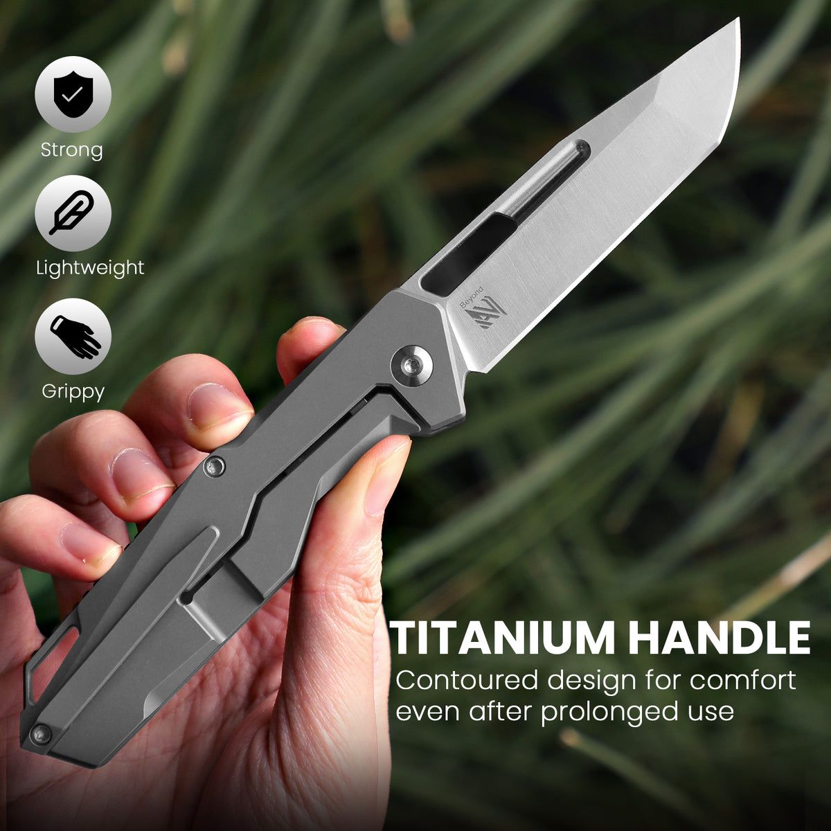 Beyond | S35VN | Titanium | Ki3678A1