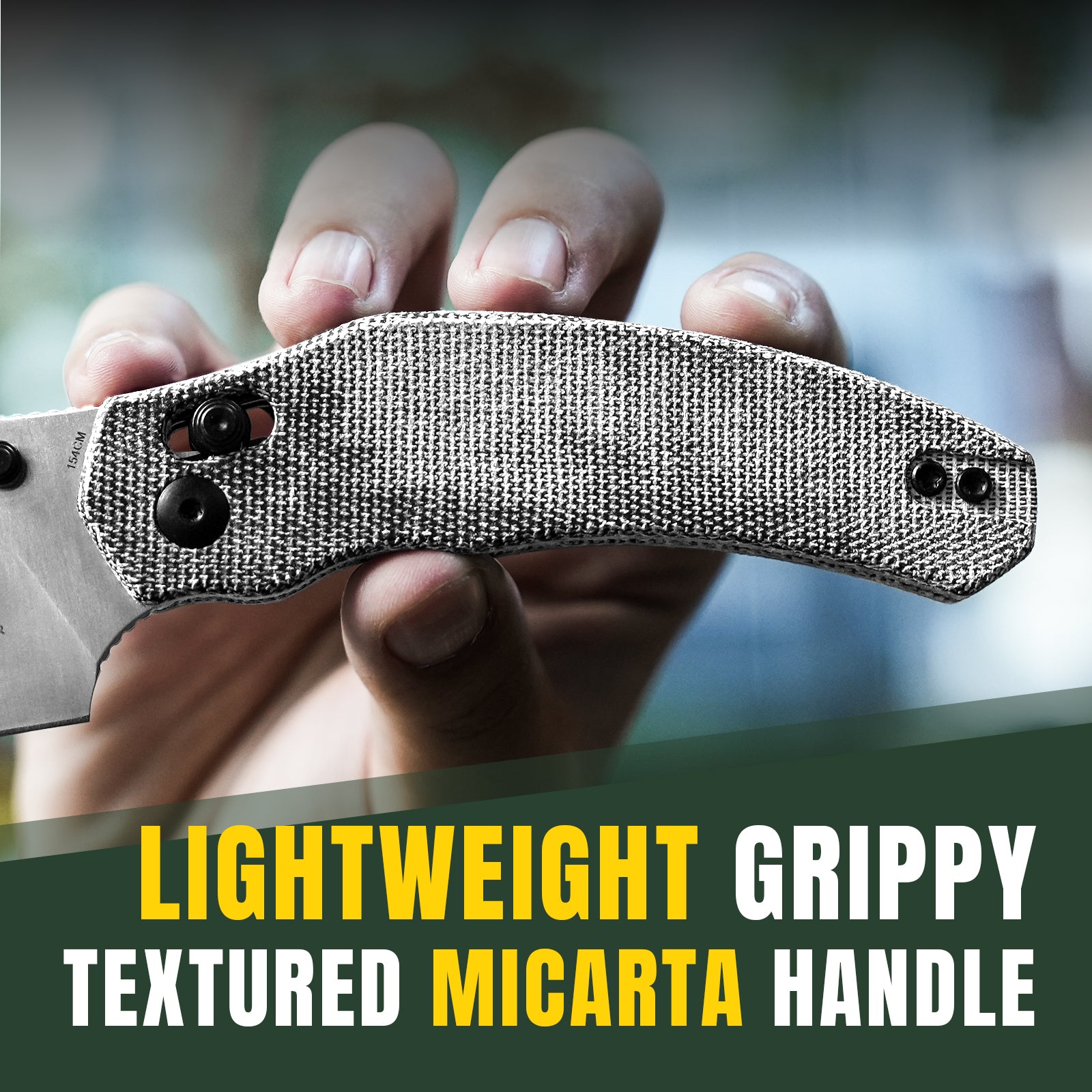 Bulldog | 154CM | Micarta | KizerV™ 3672C2