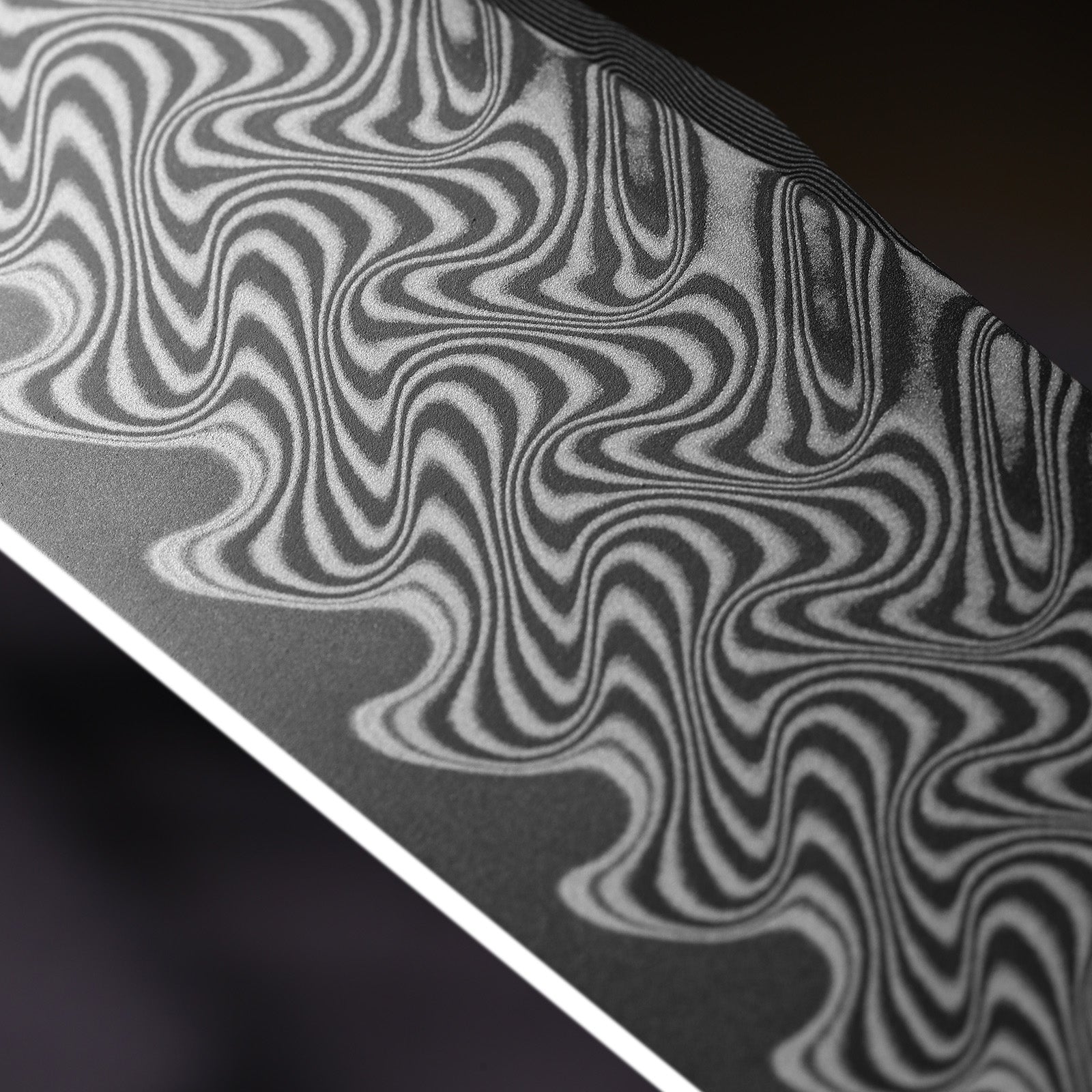 Allure | Balanced Form | S45VN | Micarta With Vortex Pattern | KizerB™ 4763LDA1