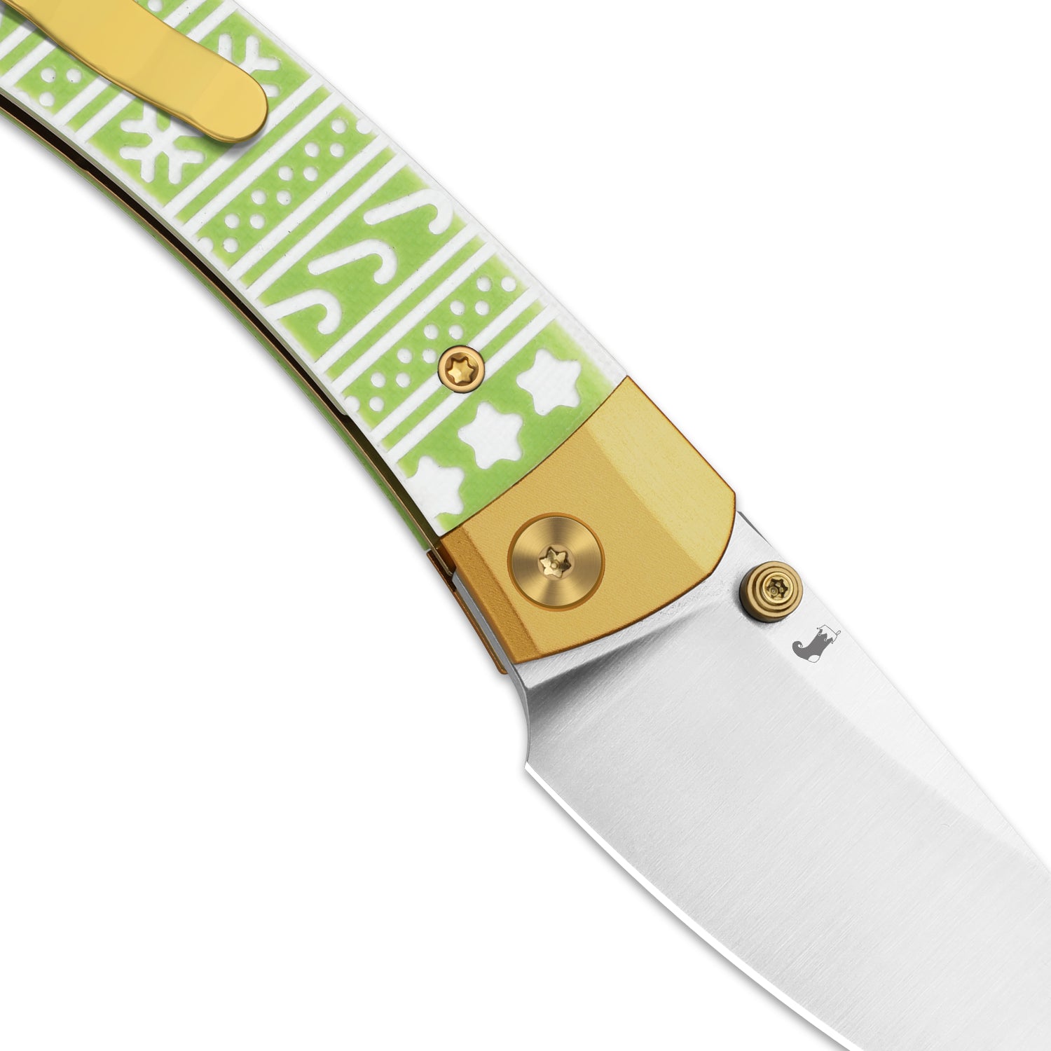 Christmas | Mini MoMo | S45VN | Aluminum &a G10 | KizerV™ 3663MC1 | Limited