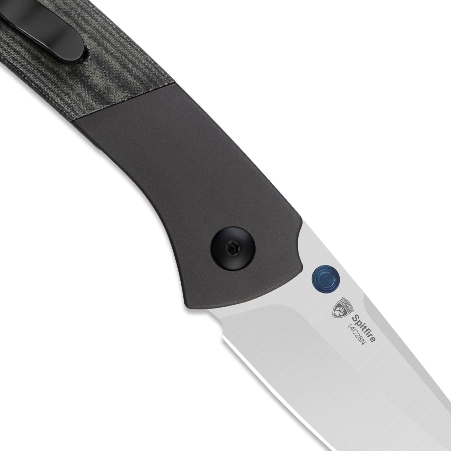 Spitfire | 14C28N | Aluminum + Micarta | KizerV™ 3690A1