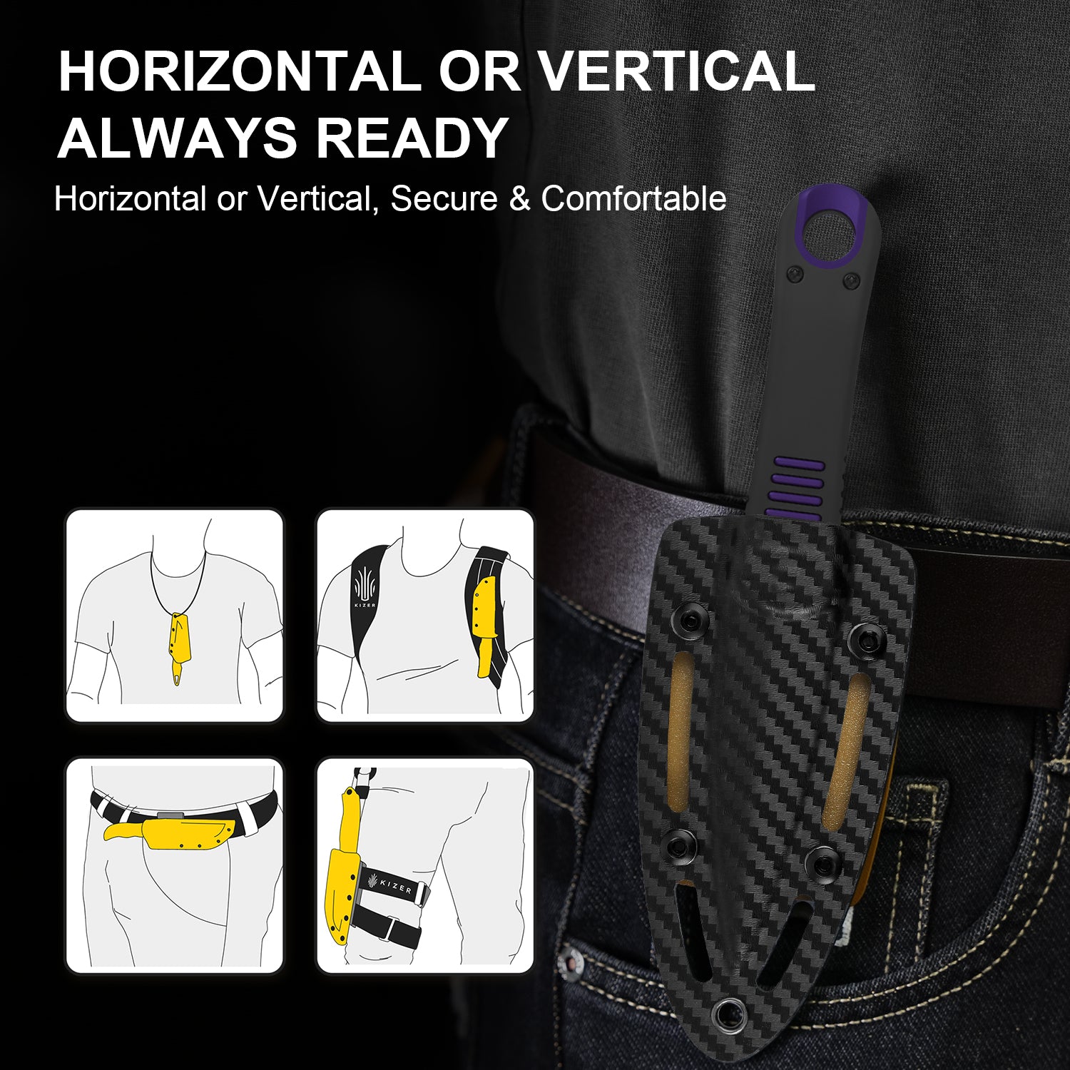 Hidden Agenda | UltiClip | 10V | Aluminum | KizerV™ 1083A1