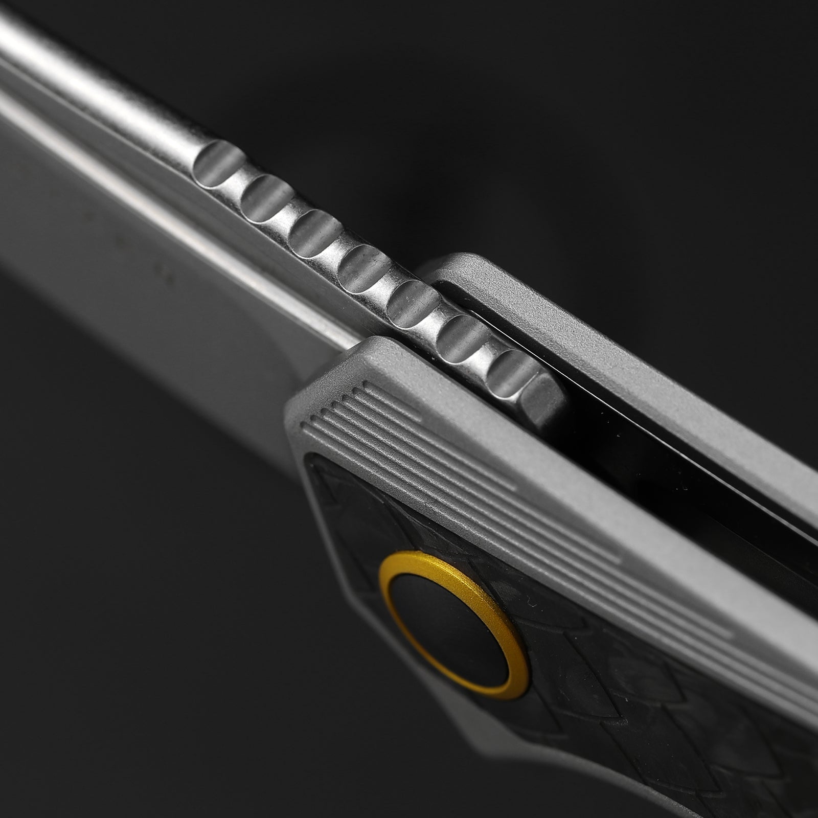 Draca | Flipper | S45VN | GID | Aluminum & Carbon Fiber | KizerB™ 4751A1